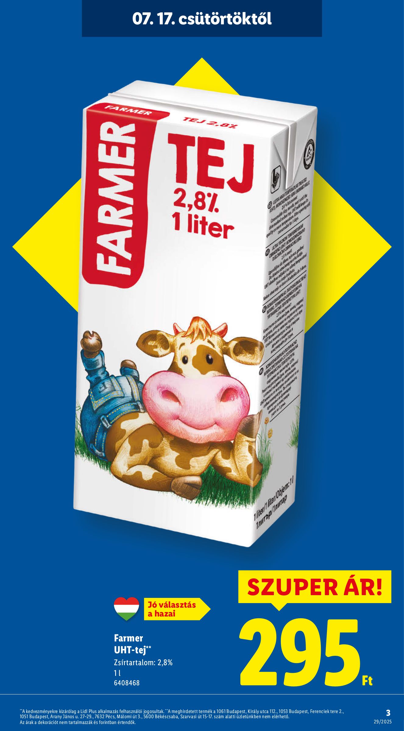 lidl - Lidl akciós újság, érvényes 07.17. - 07.23. - page: 3