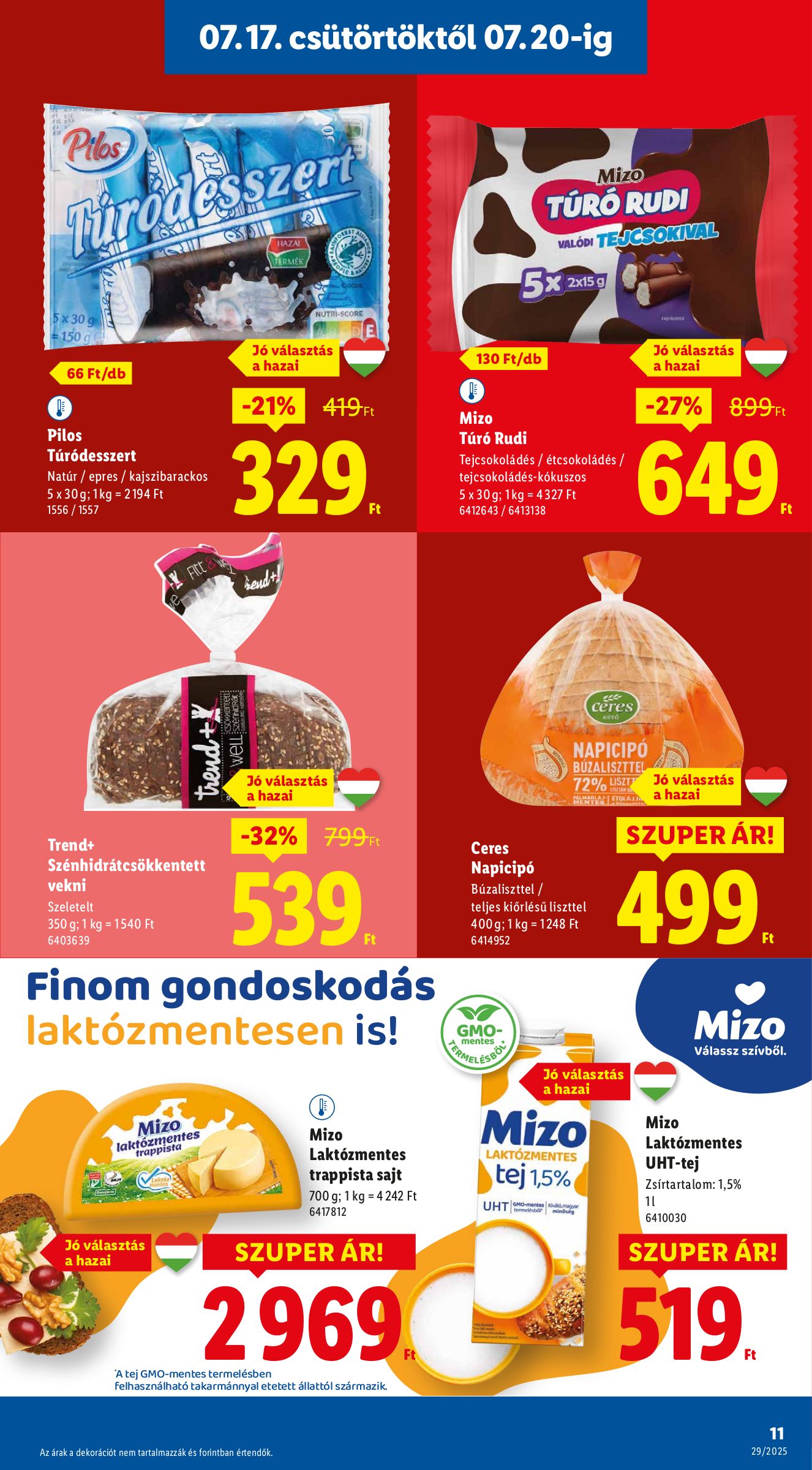 lidl - Lidl akciós újság, érvényes 07.17. - 07.23. - page: 11