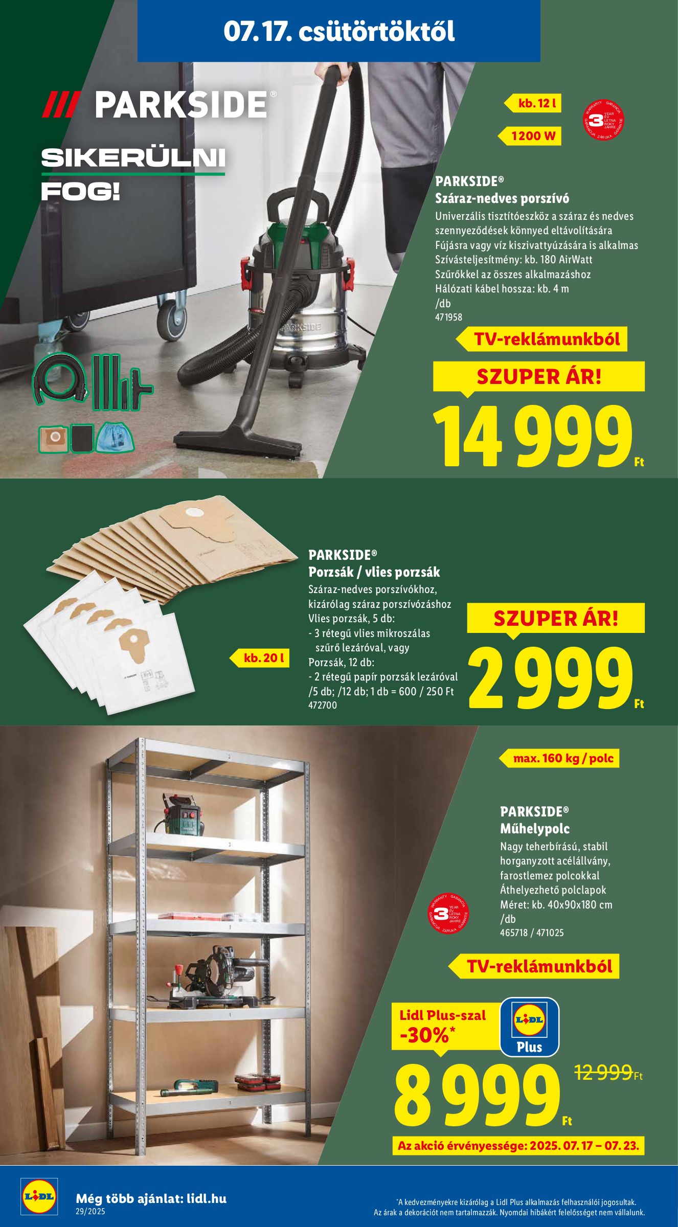 lidl - Lidl akciós újság, érvényes 07.17. - 07.23. - page: 30