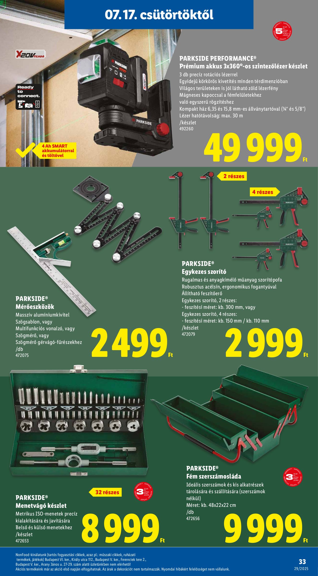 lidl - Lidl akciós újság, érvényes 07.17. - 07.23. - page: 33