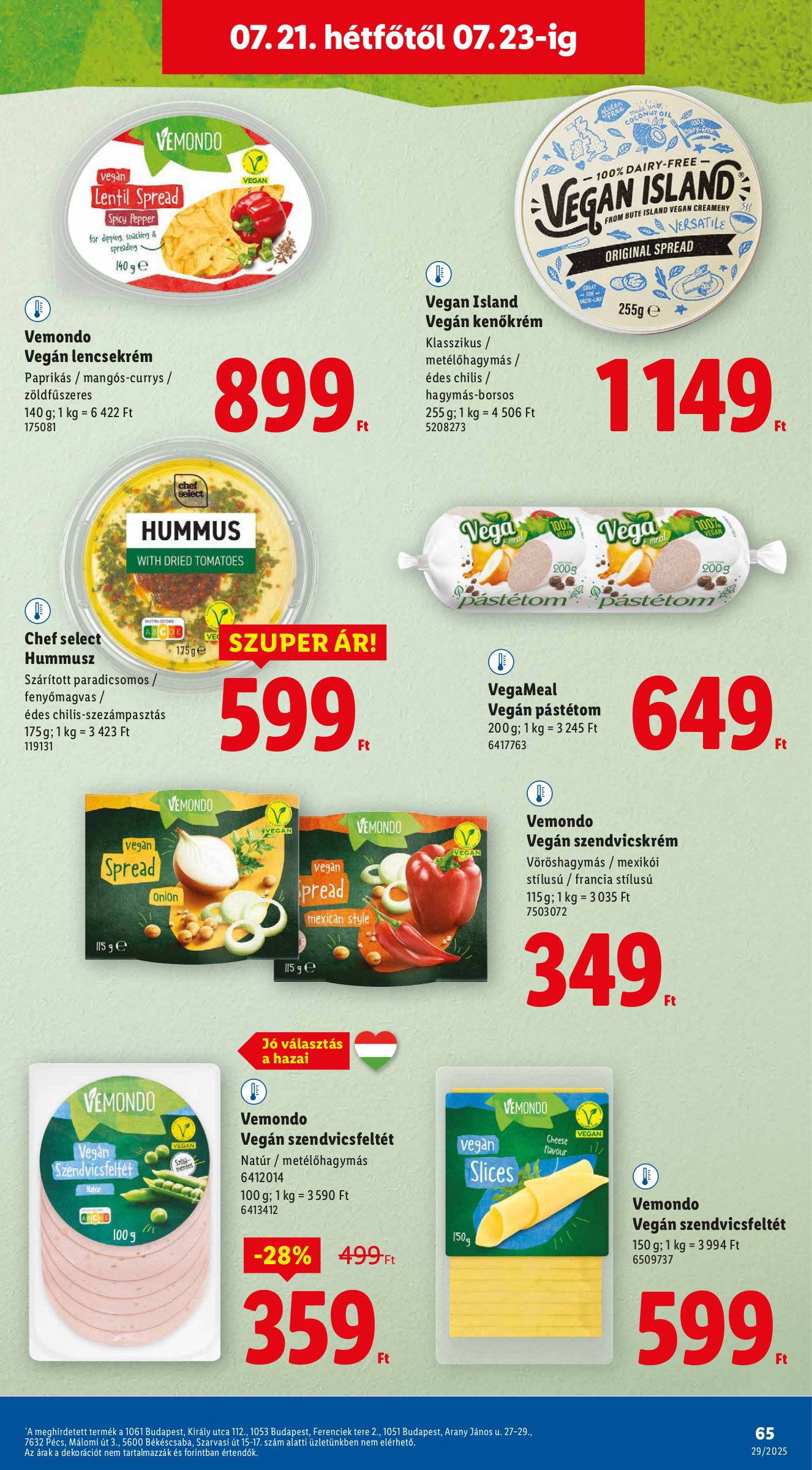 lidl - Lidl akciós újság, érvényes 07.17. - 07.23. - page: 65