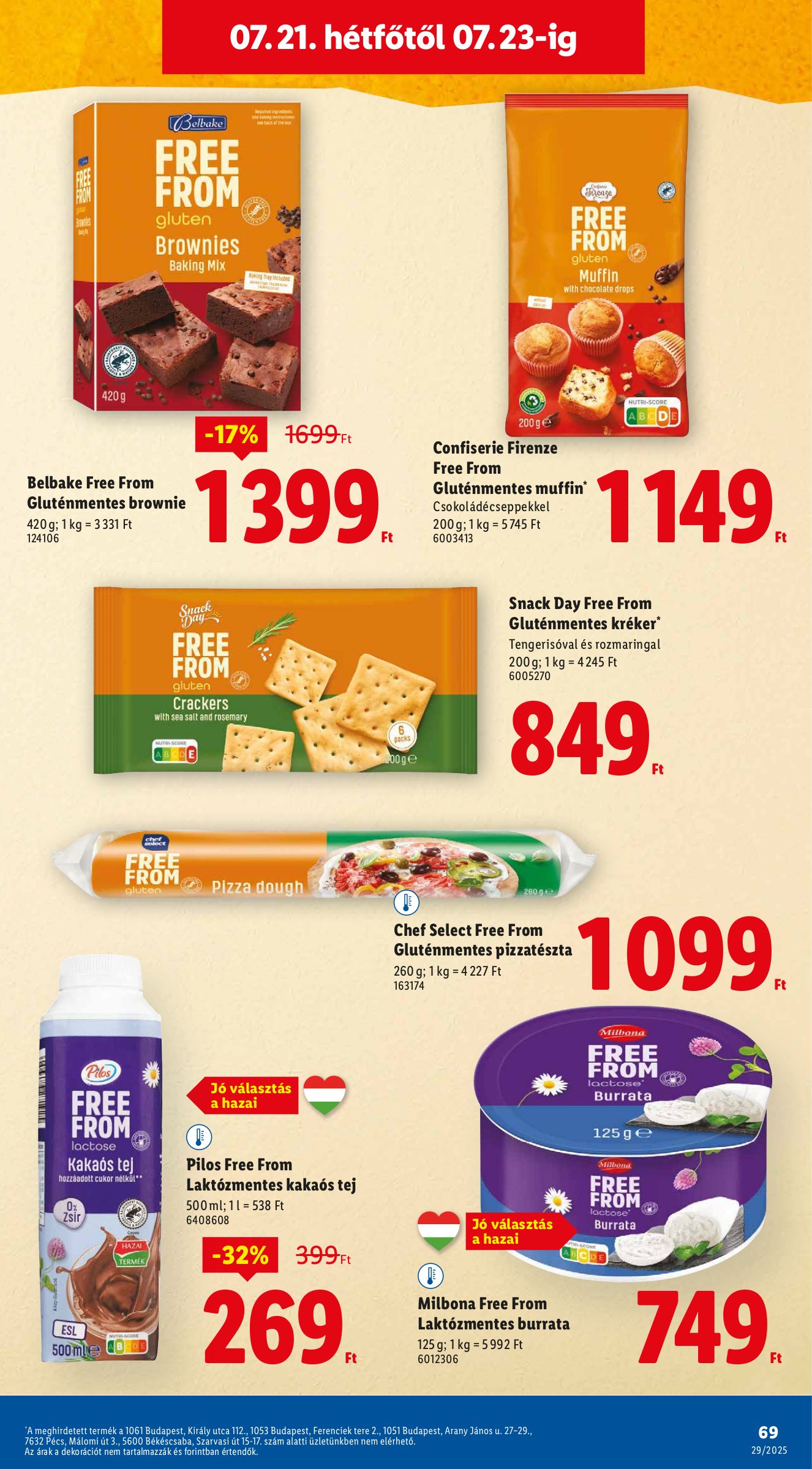 lidl - Lidl akciós újság, érvényes 07.17. - 07.23. - page: 69