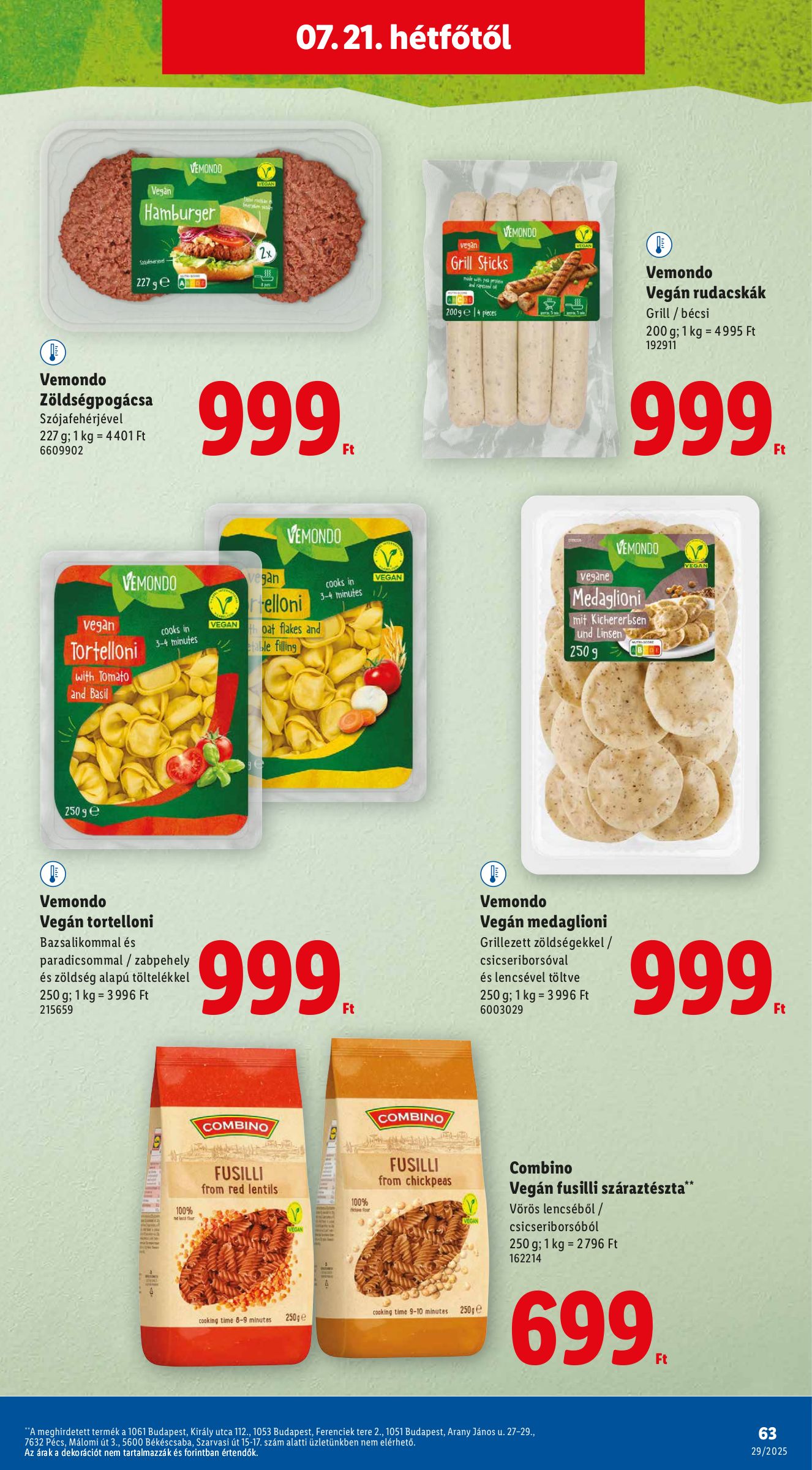 lidl - Lidl akciós újság, érvényes 07.17. - 07.23. - page: 63
