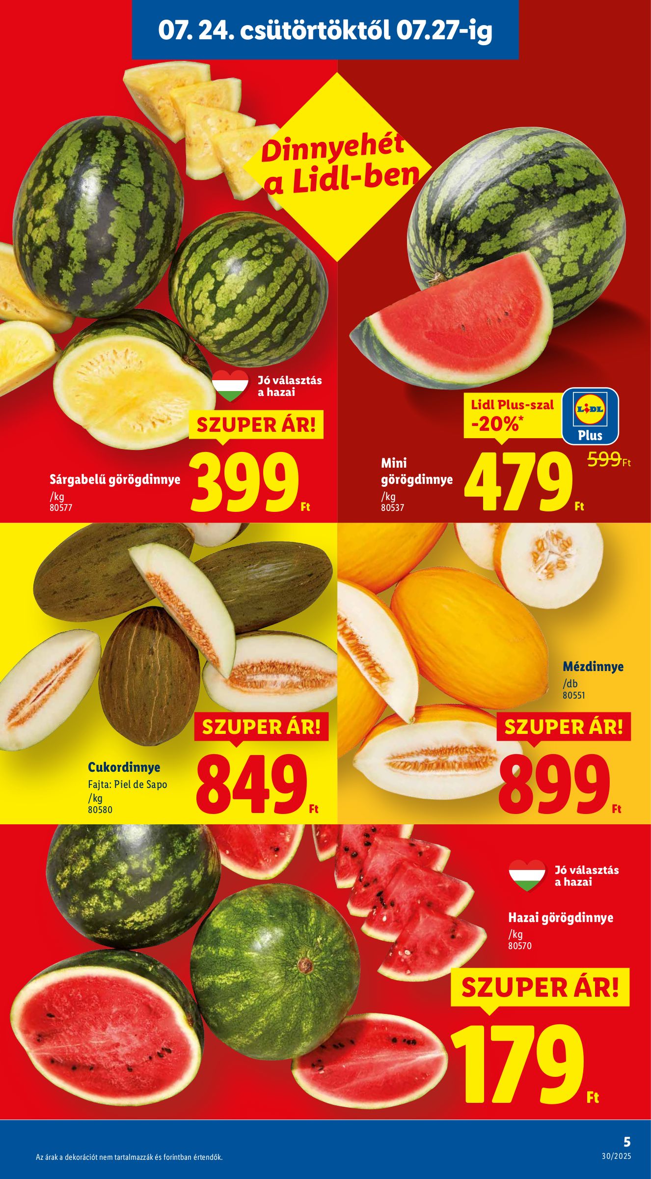 lidl - Lidl akciós újság, érvényes 07.24. - 07.30. - page: 5