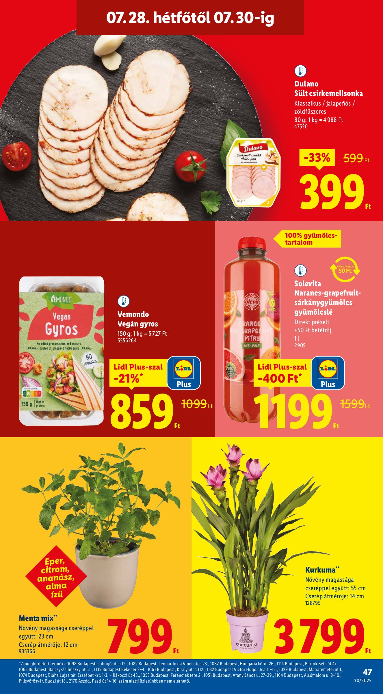 lidl - Lidl akciós újság, érvényes 07.24. - 07.30. - page: 47
