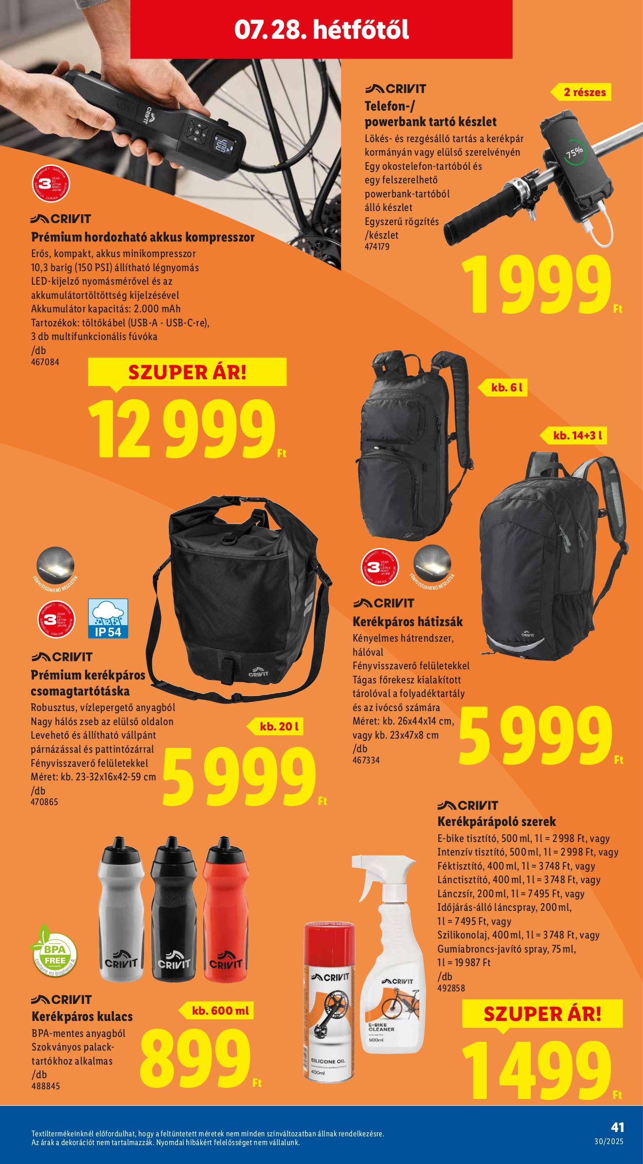 lidl - Lidl akciós újság, érvényes 07.24. - 07.30. - page: 41