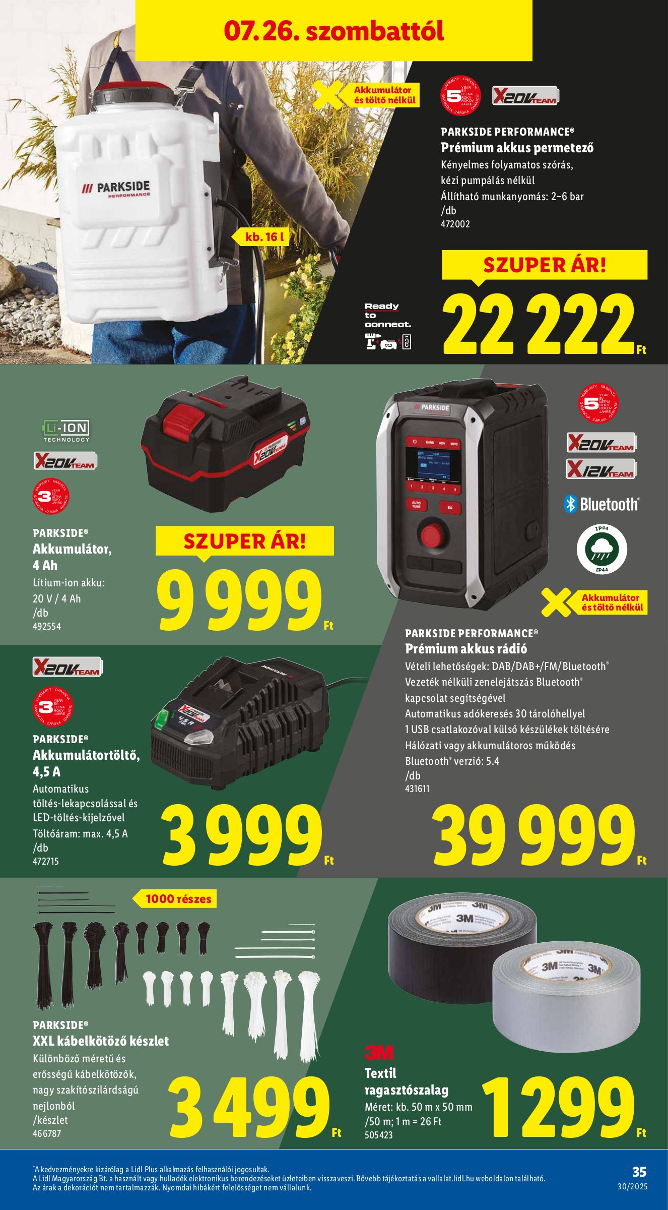lidl - Lidl akciós újság, érvényes 07.24. - 07.30. - page: 35
