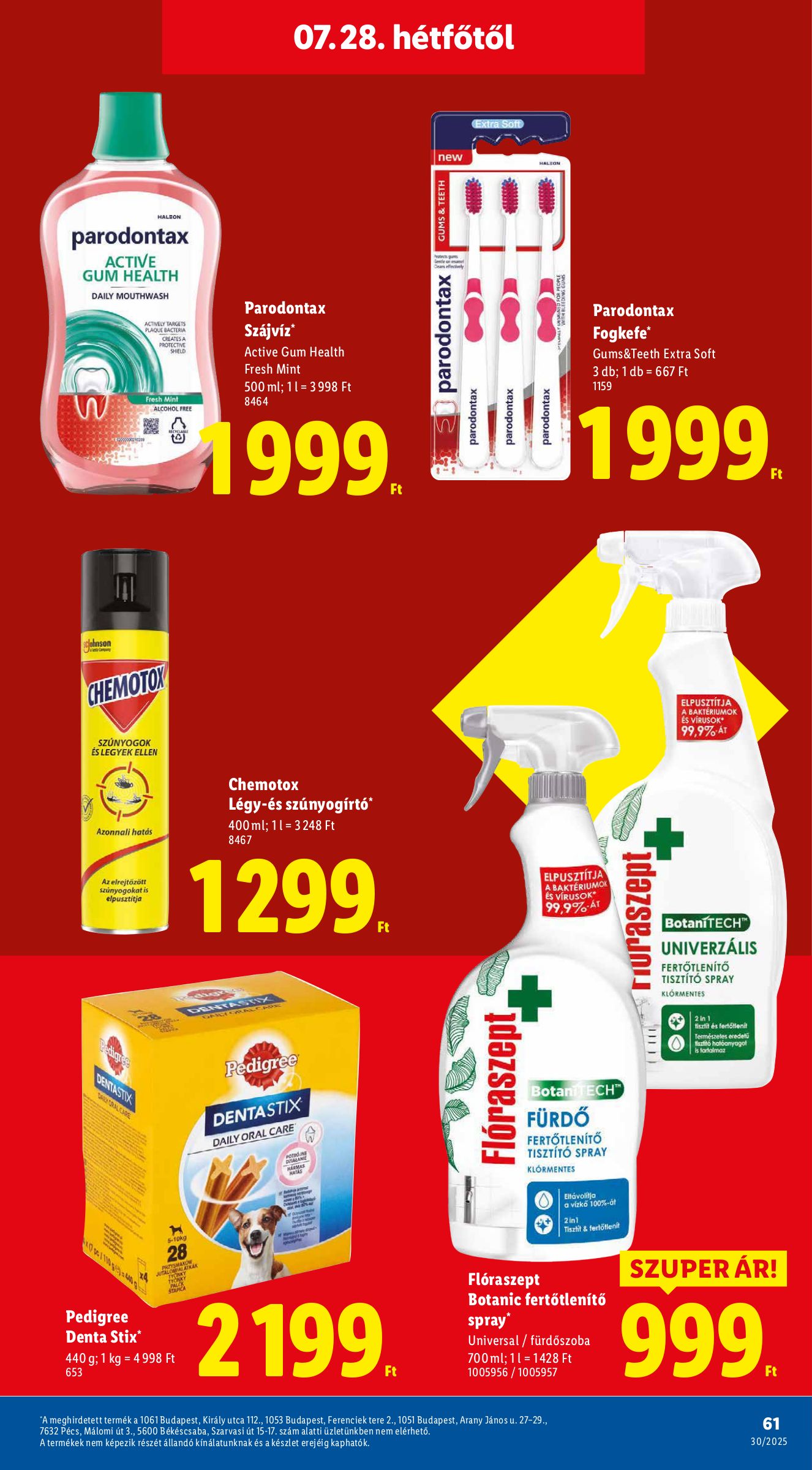 lidl - Lidl akciós újság, érvényes 07.24. - 07.30. - page: 61