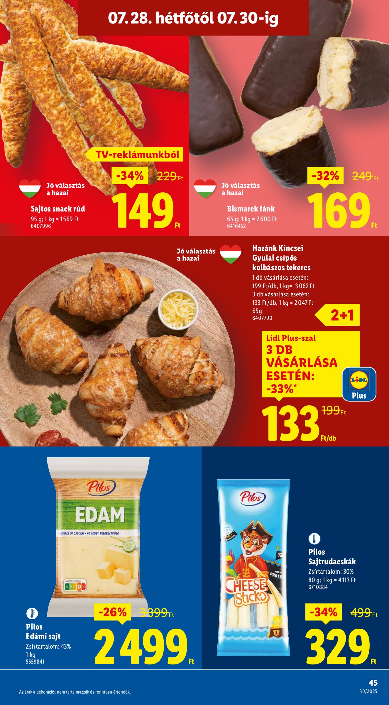 lidl - Lidl akciós újság, érvényes 07.24. - 07.30. - page: 45