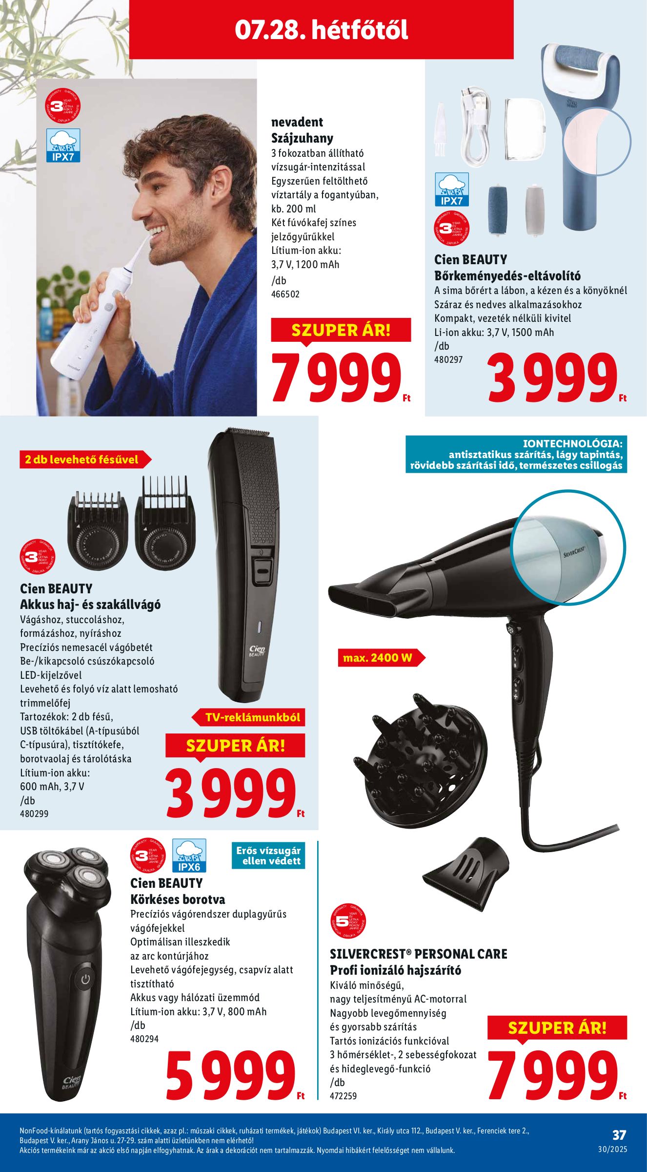 lidl - Lidl akciós újság, érvényes 07.24. - 07.30. - page: 37
