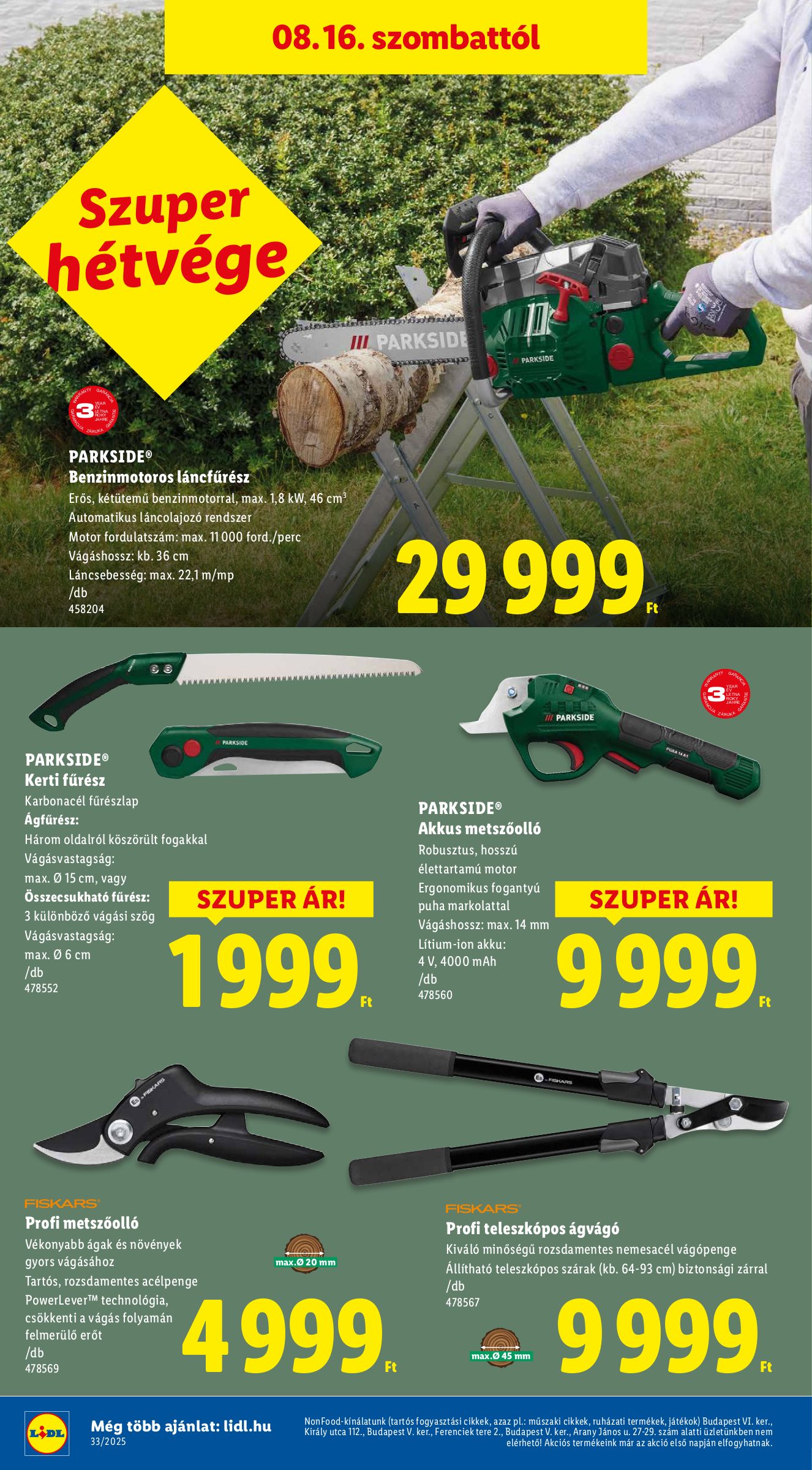 lidl - Lidl - Nonfood akciós újság, érvényes 08.14. - 08.20. - page: 12