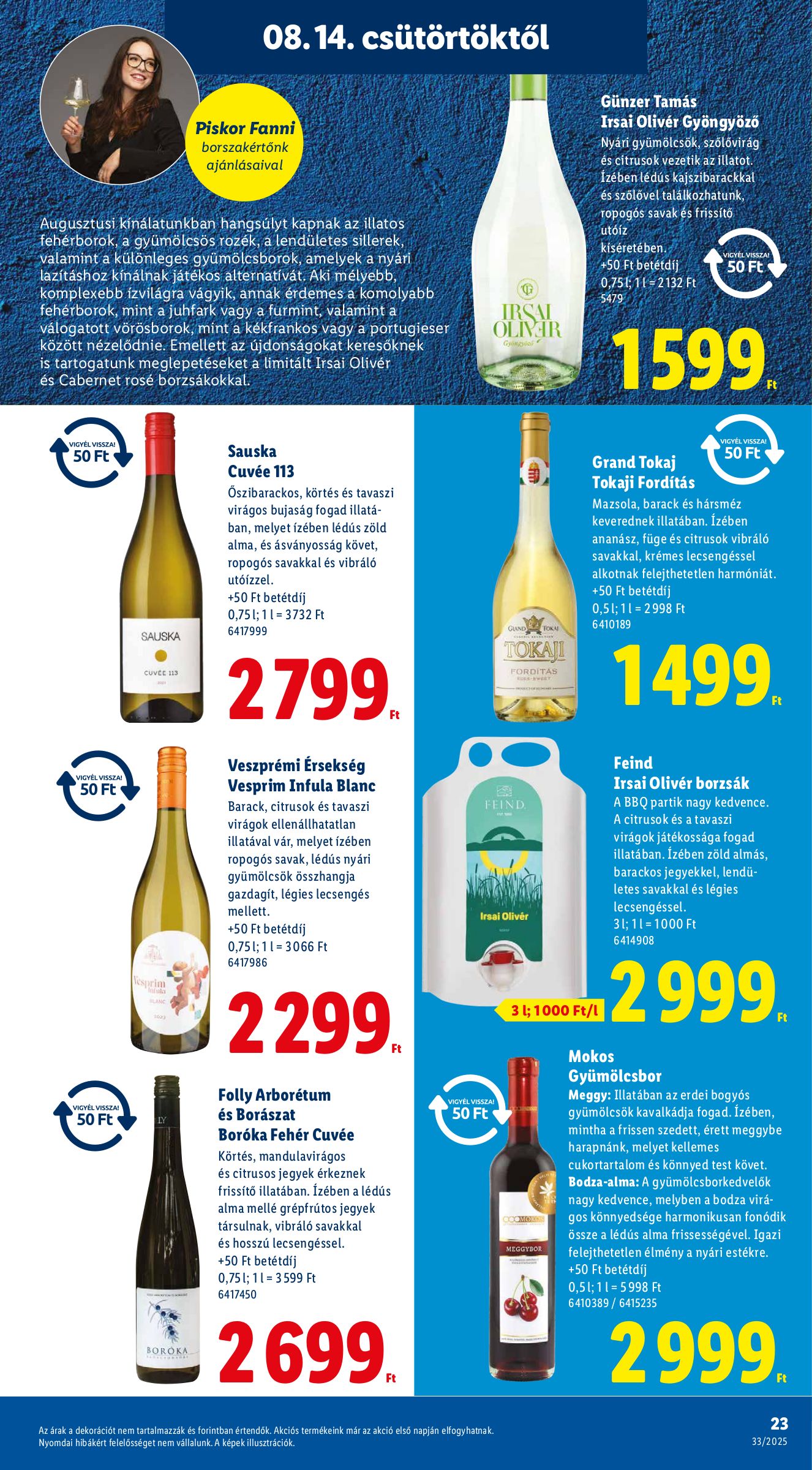lidl - Lidl akciós újság, érvényes 08.14. - 08.20. - page: 23 lidl - Lidl akciós újság, érvényes 08.14. - 08.20. - page: 23