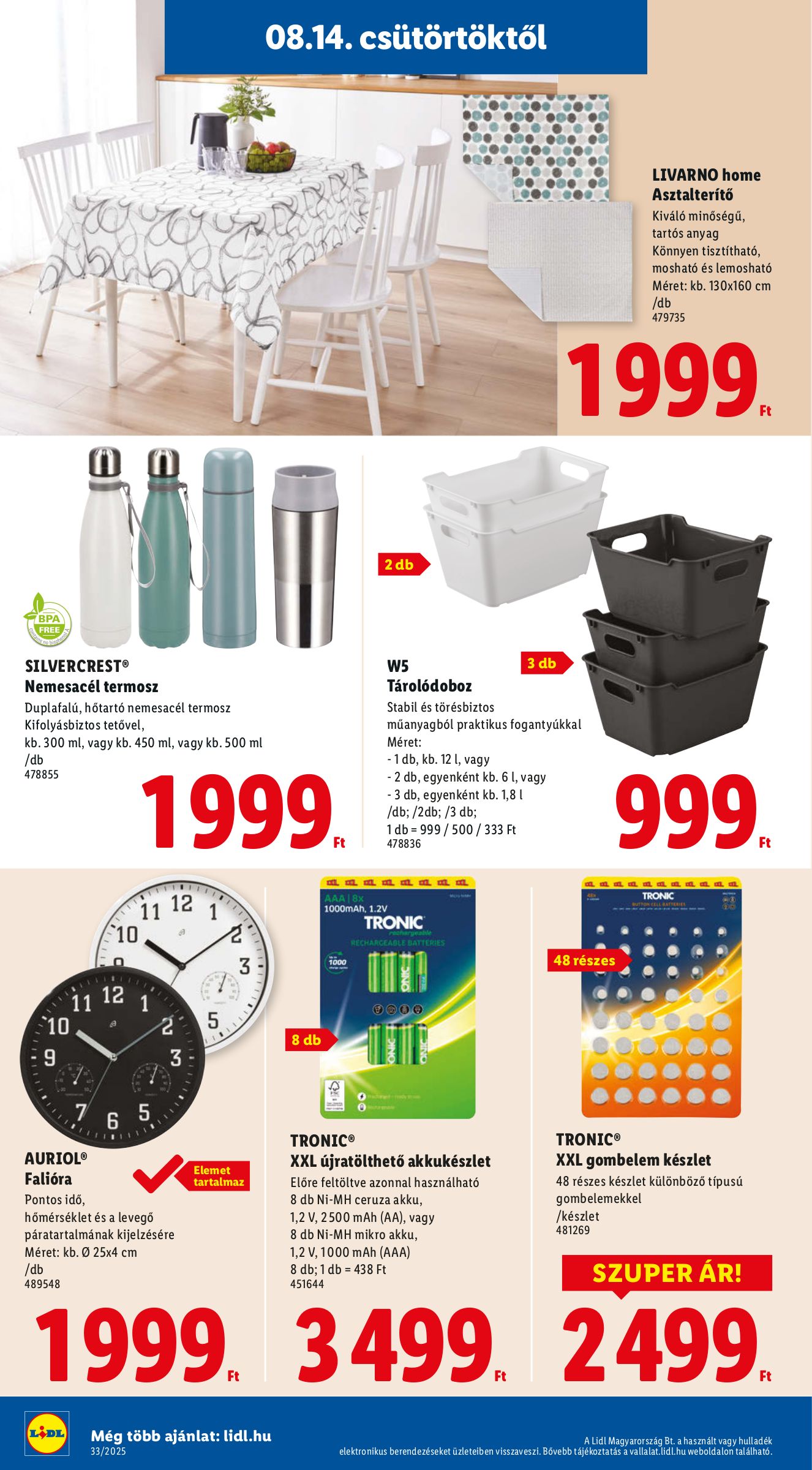 lidl - Lidl akciós újság, érvényes 08.14. - 08.20. - page: 36 lidl - Lidl akciós újság, érvényes 08.14. - 08.20. - page: 36