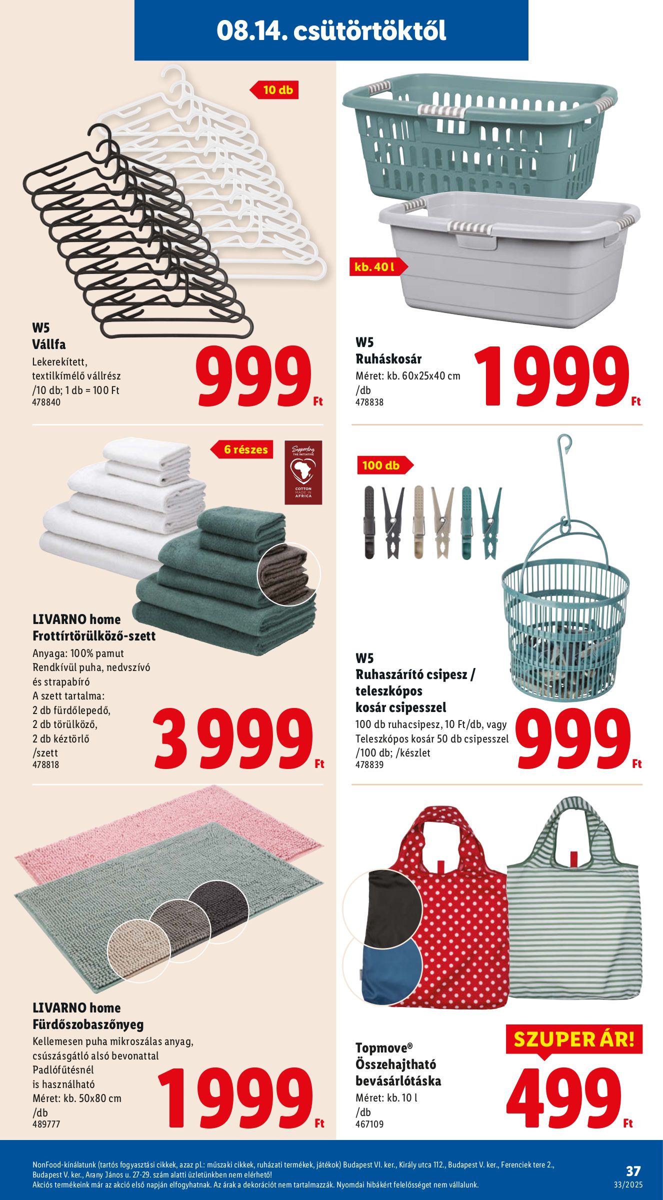 lidl - Lidl akciós újság, érvényes 08.14. - 08.20. - page: 37 lidl - Lidl akciós újság, érvényes 08.14. - 08.20. - page: 37
