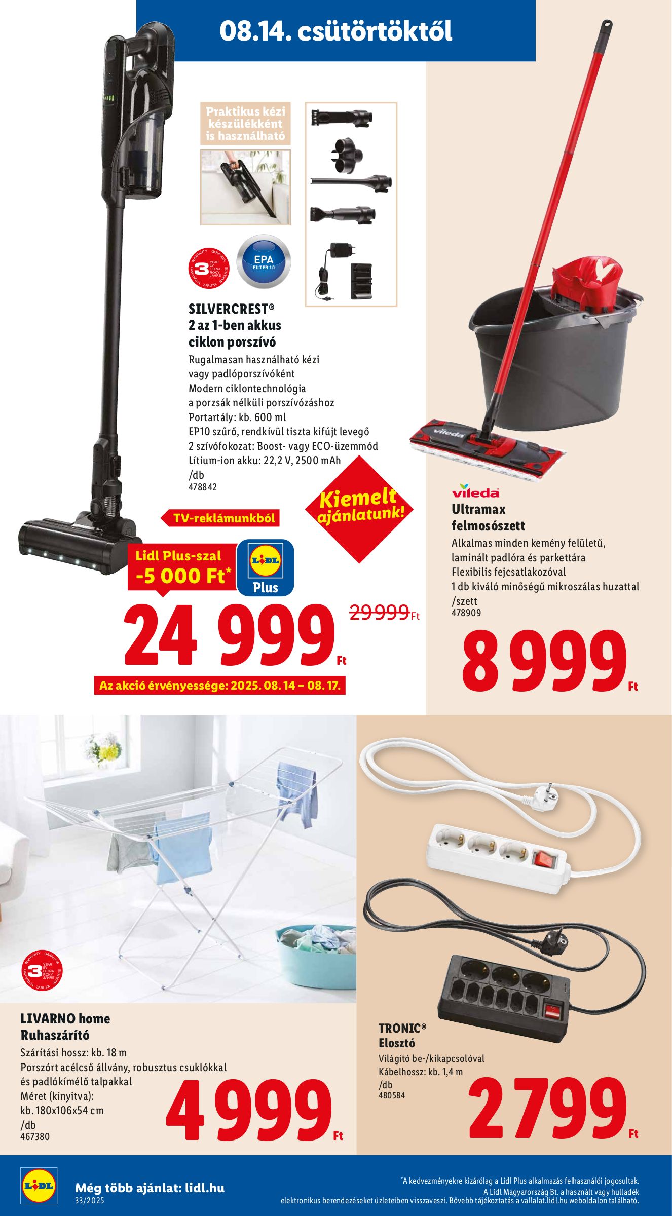 lidl - Lidl akciós újság, érvényes 08.14. - 08.20. - page: 32 lidl - Lidl akciós újság, érvényes 08.14. - 08.20. - page: 32