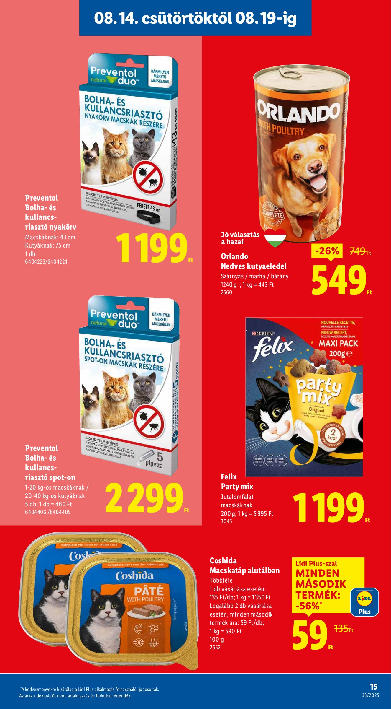 lidl - Lidl akciós újság, érvényes 08.14. - 08.20. - page: 15 lidl - Lidl akciós újság, érvényes 08.14. - 08.20. - page: 15