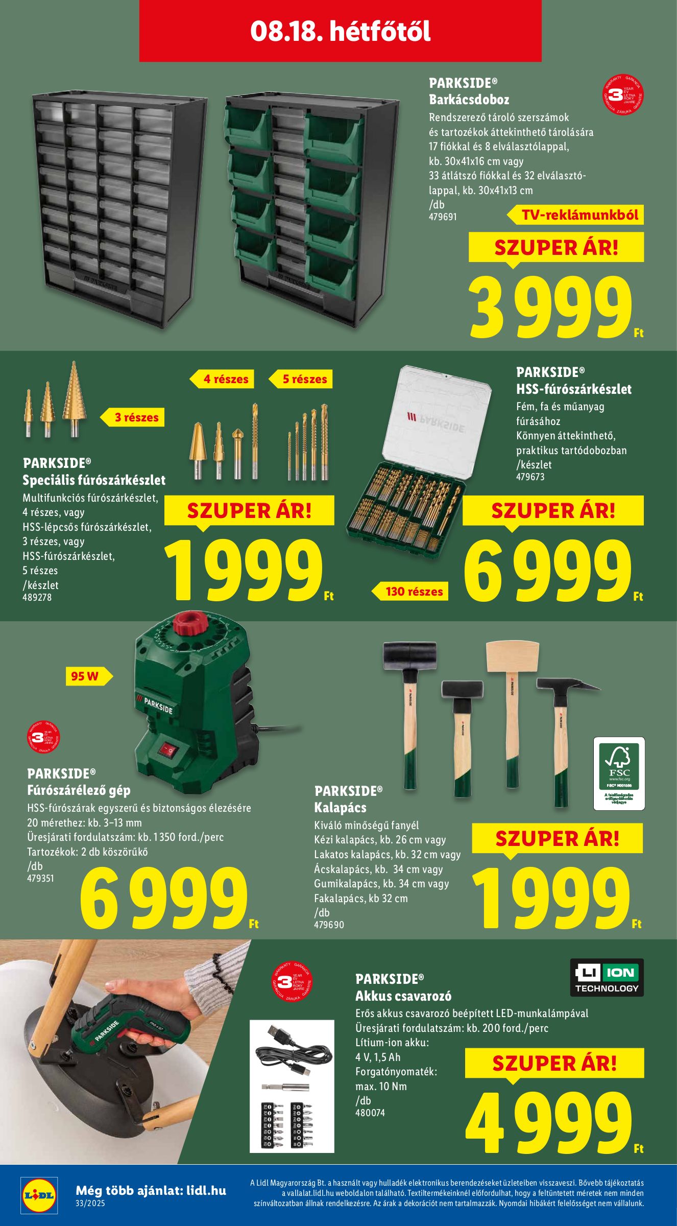 lidl - Lidl akciós újság, érvényes 08.14. - 08.20. - page: 48 lidl - Lidl akciós újság, érvényes 08.14. - 08.20. - page: 48