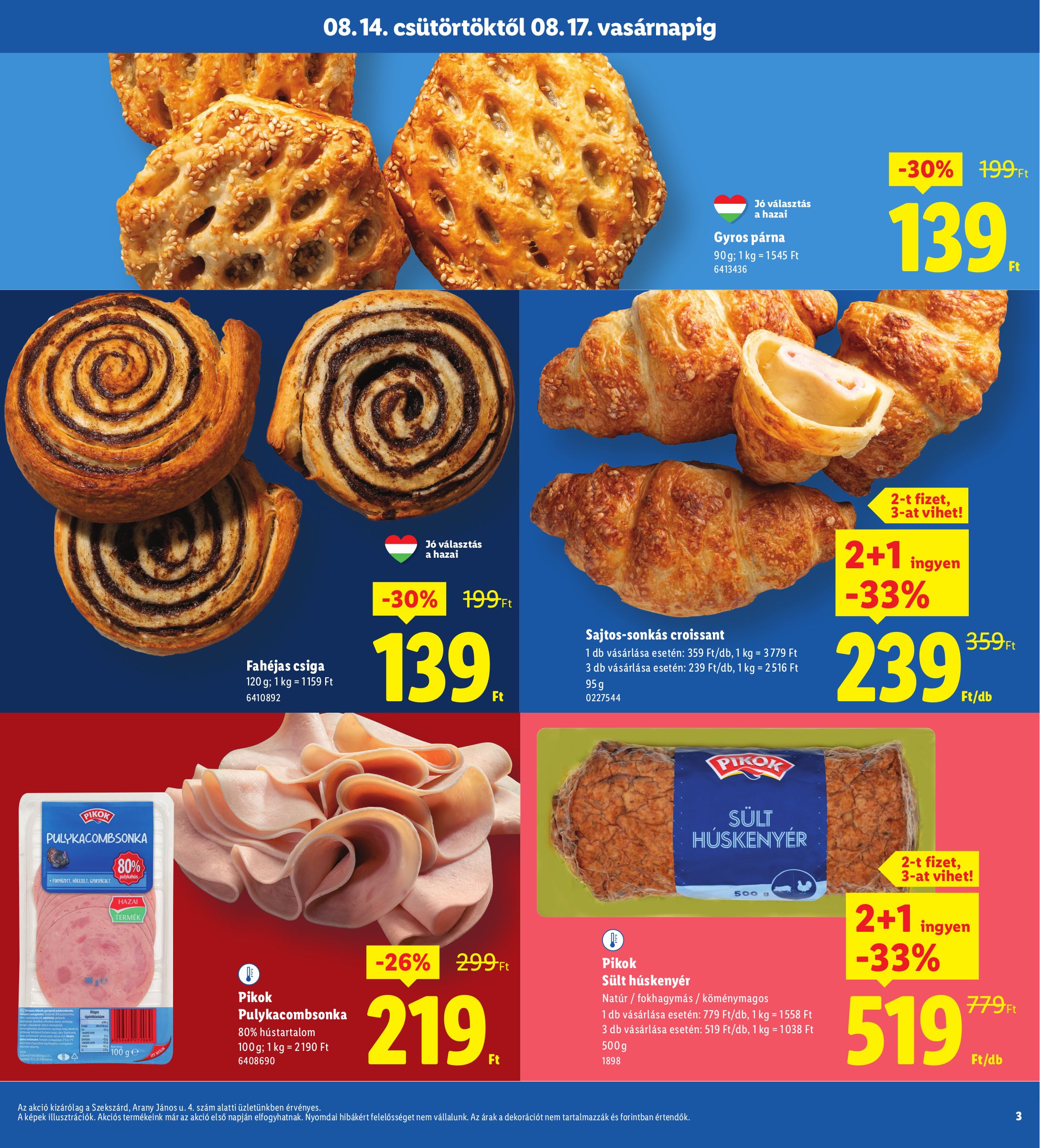 lidl - Lidl - Szekszárd akciós újság, érvényes 08.14. - 08.17. - page: 3