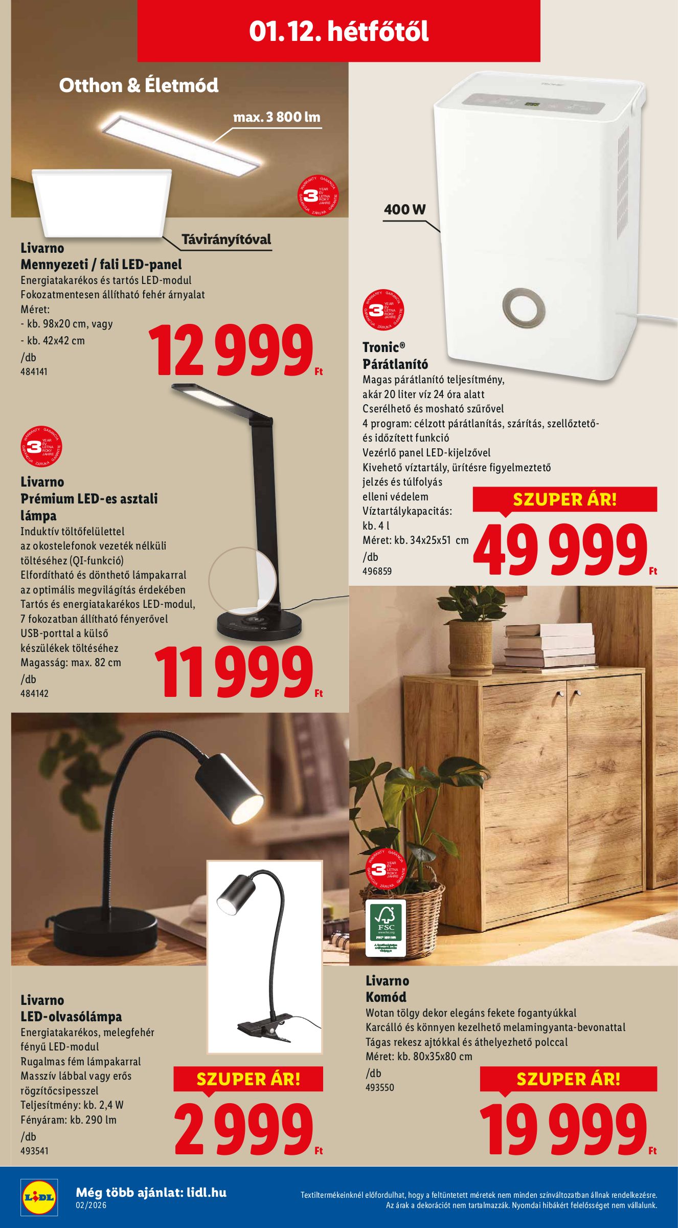 lidl - Lidl - Nonfood akciós újság, érvényes 01.08. - 01.14. - page: 16