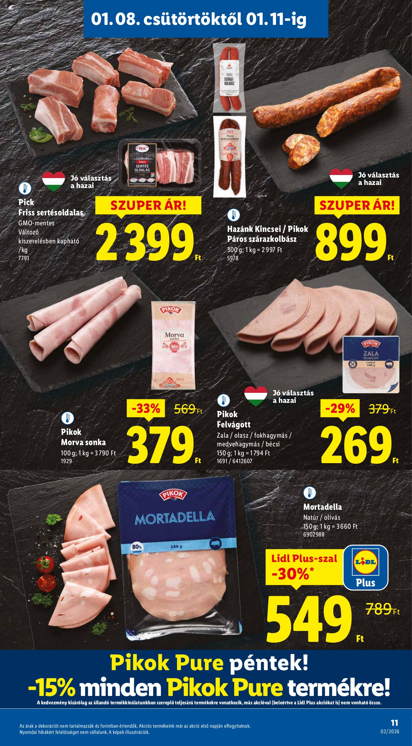 lidl - Lidl akciós újság, érvényes 01.08. - 01.14. - page: 11