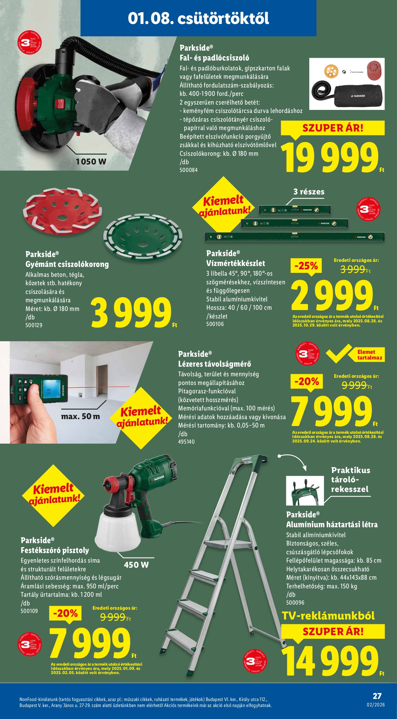 lidl - Lidl akciós újság, érvényes 01.08. - 01.14. - page: 27