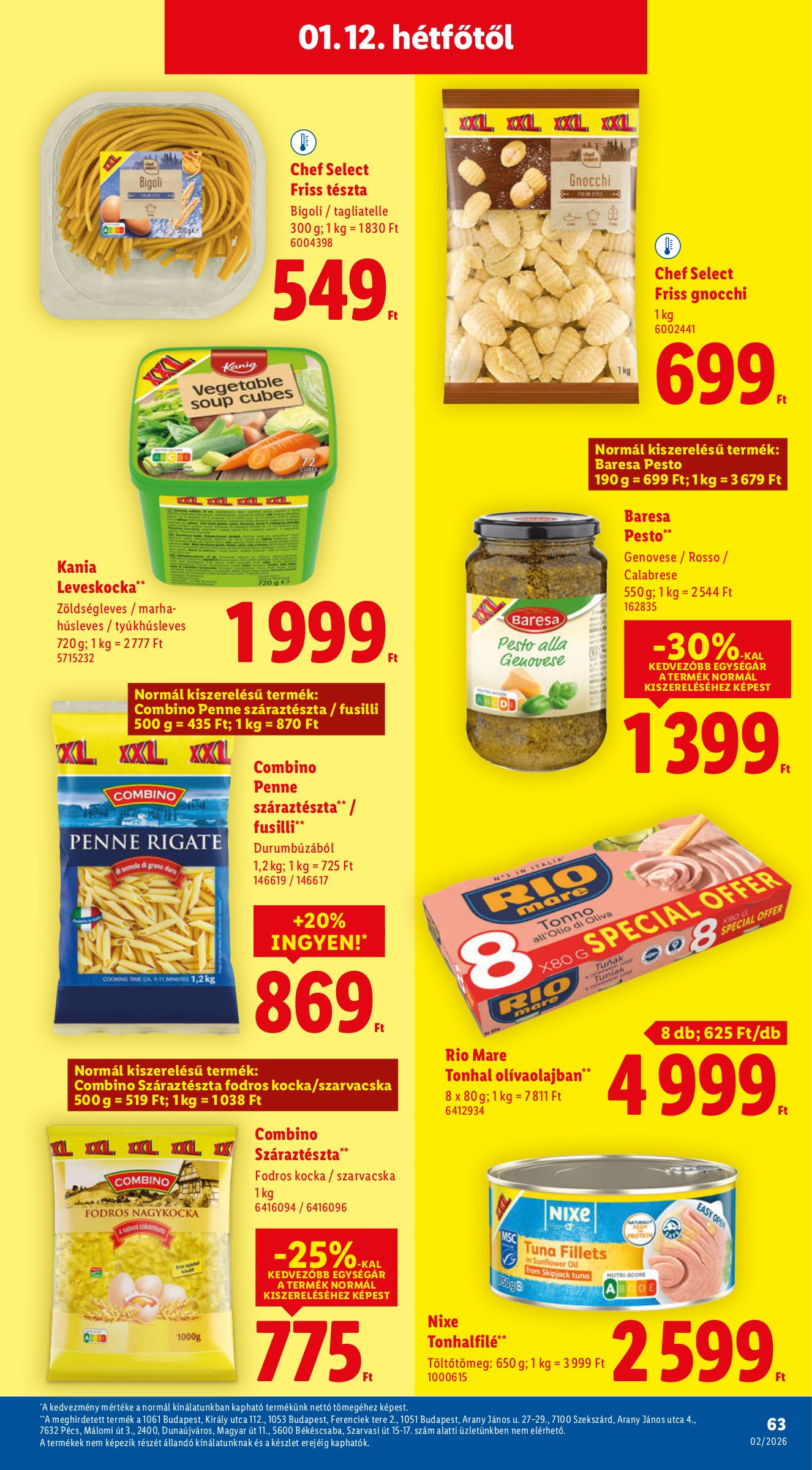 lidl - Lidl akciós újság, érvényes 01.08. - 01.14. - page: 63