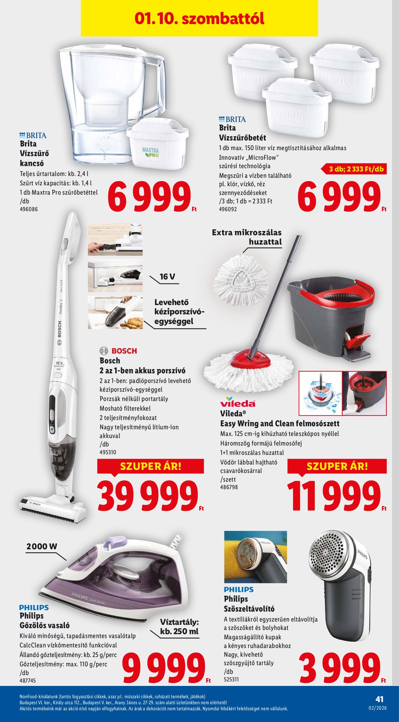 lidl - Lidl akciós újság, érvényes 01.08. - 01.14. - page: 41