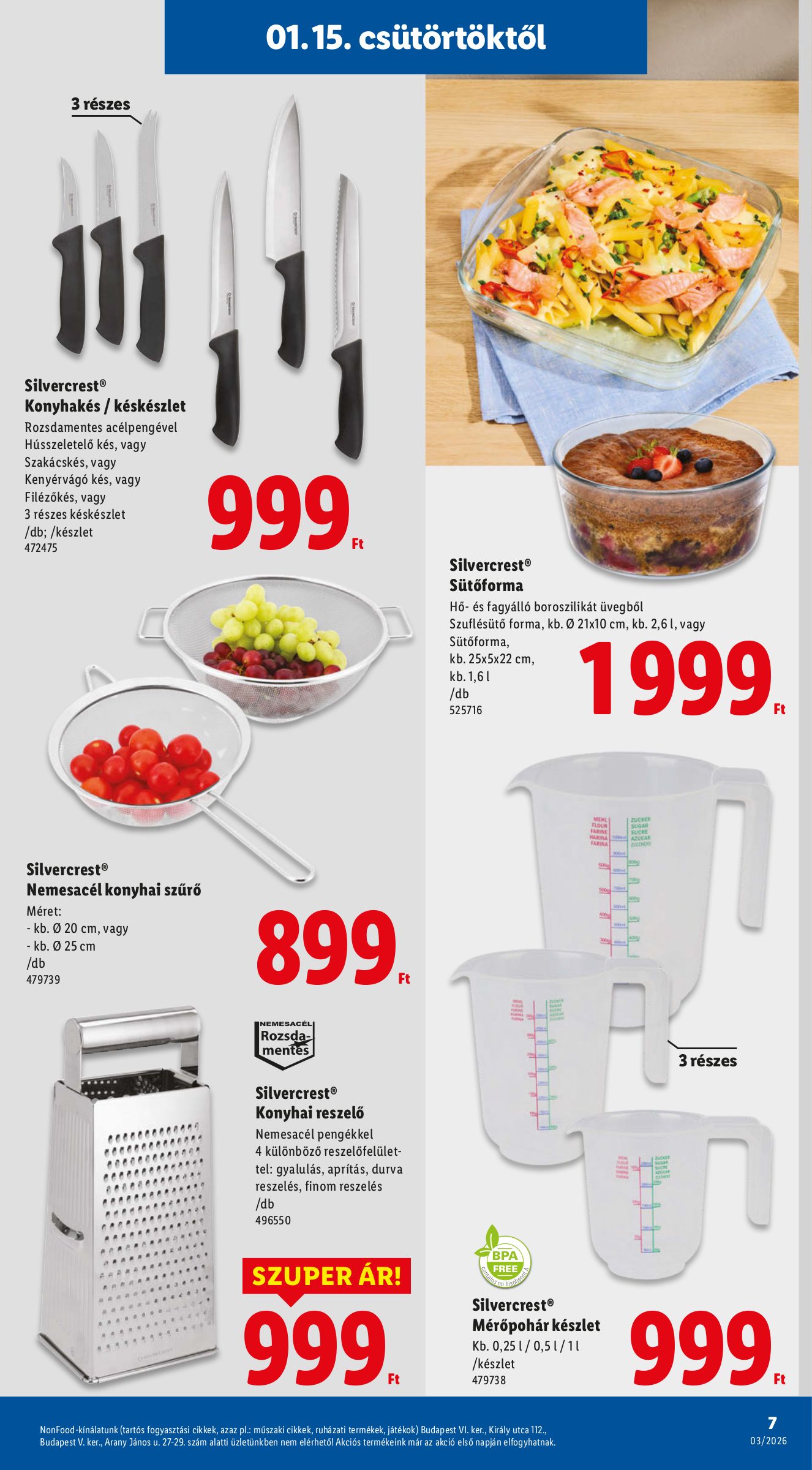 lidl - Lidl - Nonfood akciós újság, érvényes 01.15. - 01.21. - page: 7