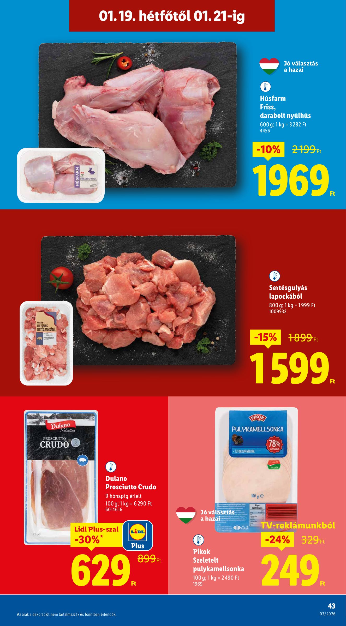 lidl - Lidl akciós újság, érvényes 01.15. - 01.21. - page: 43