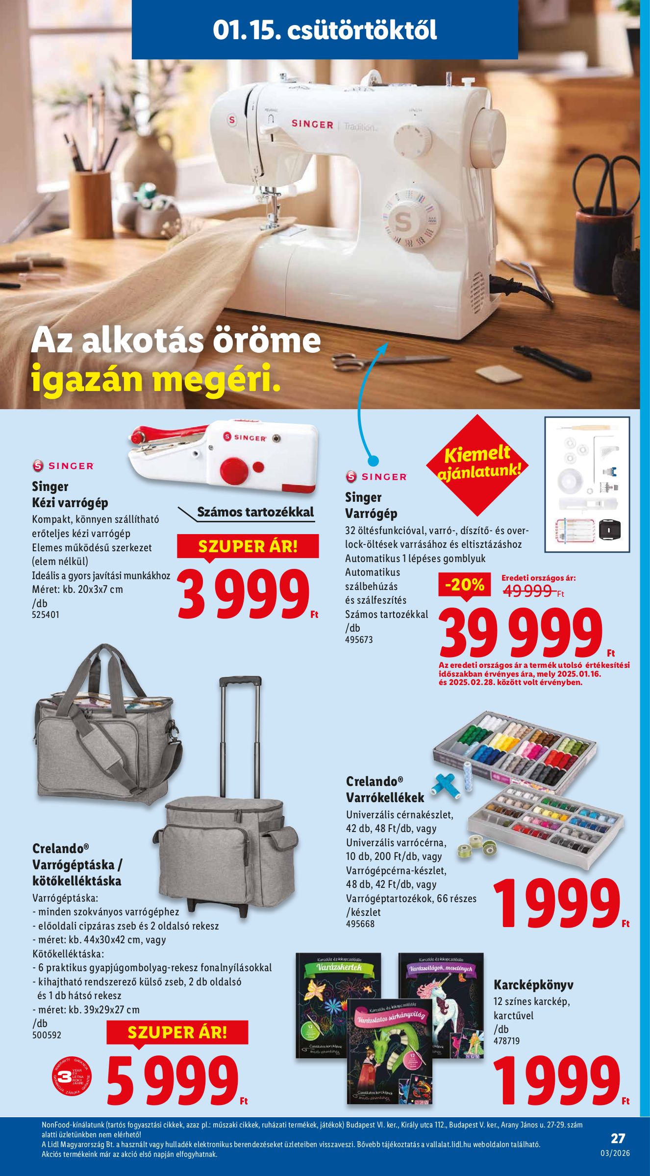 lidl - Lidl akciós újság, érvényes 01.15. - 01.21. - page: 27