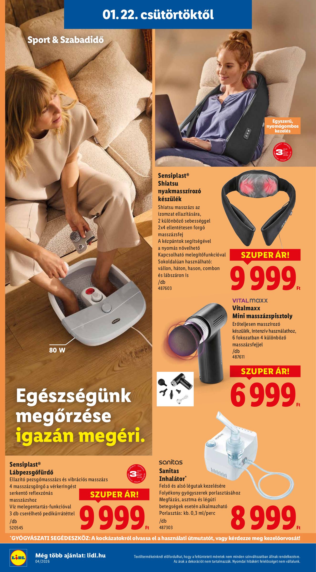 lidl - Lidl - Nonfood akciós újság, érvényes 01.22. - 01.28. - page: 8