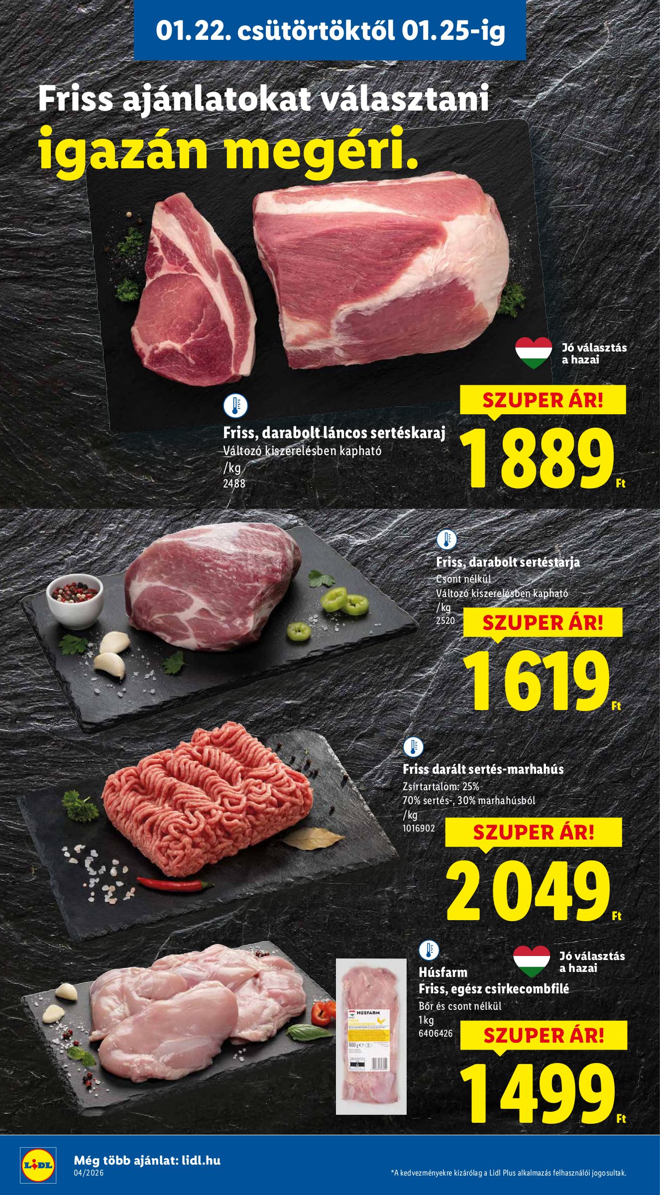 lidl - Lidl akciós újság, érvényes 01.22. - 01.28. - page: 4