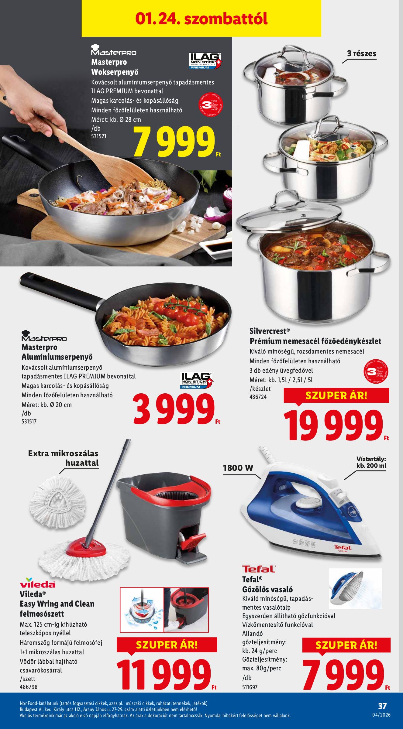 lidl - Lidl akciós újság, érvényes 01.22. - 01.28. - page: 37