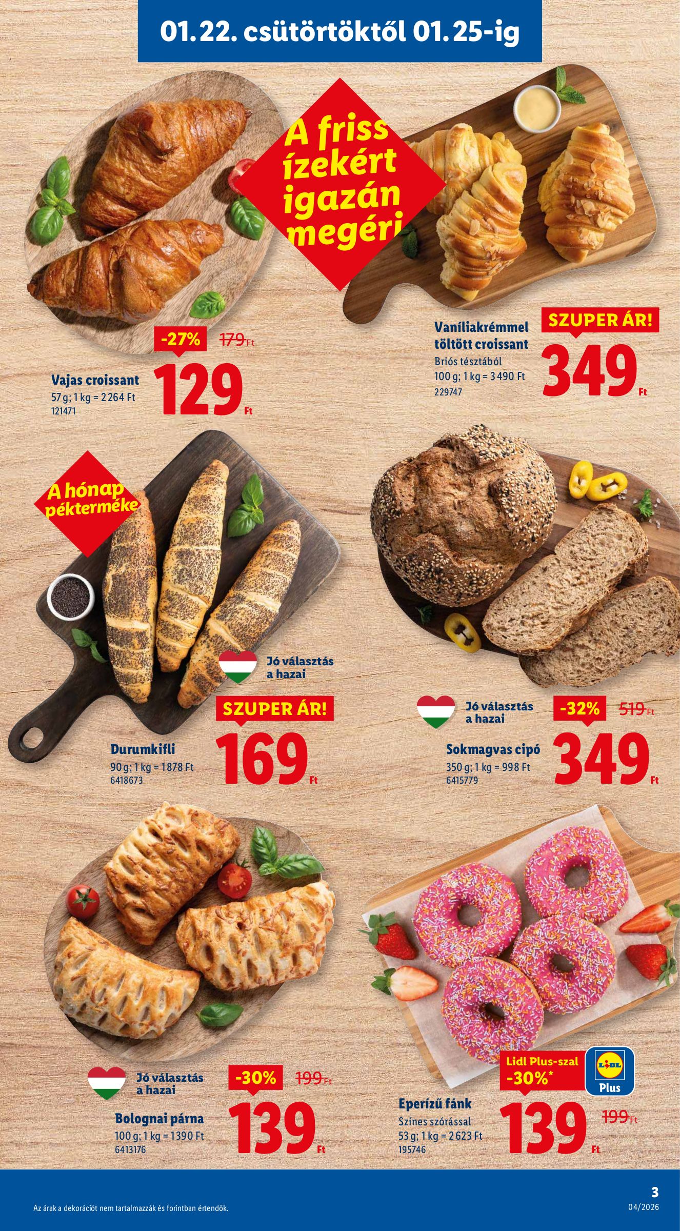 lidl - Lidl akciós újság, érvényes 01.22. - 01.28. - page: 3