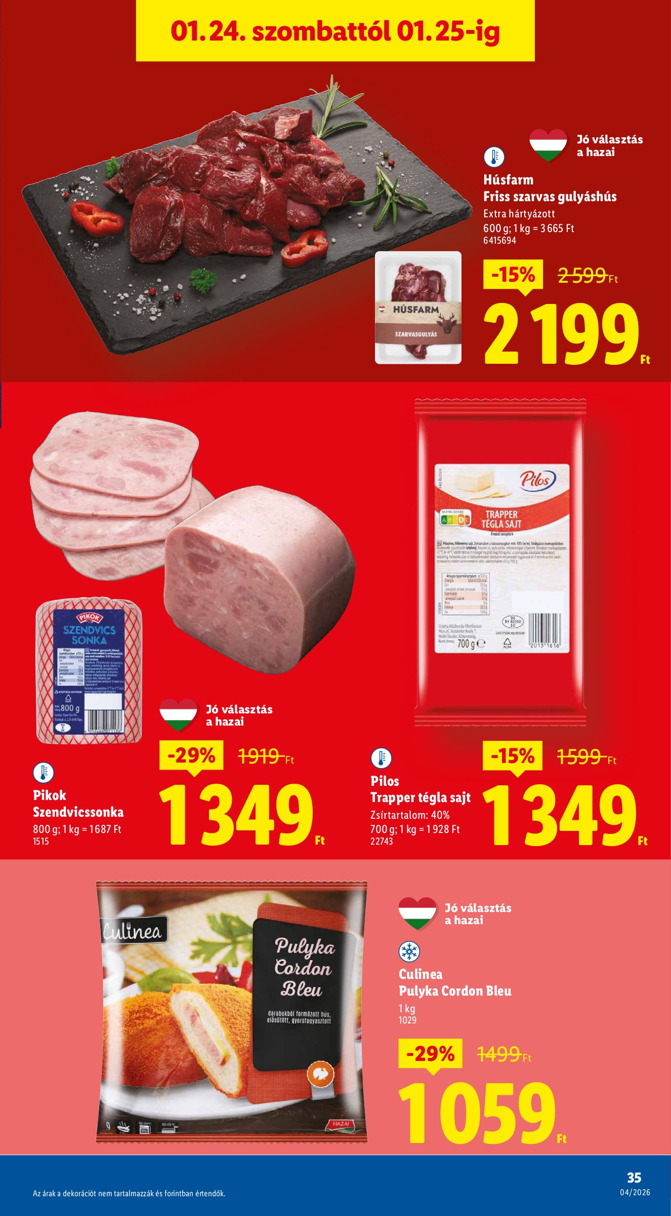 lidl - Lidl akciós újság, érvényes 01.22. - 01.28. - page: 35