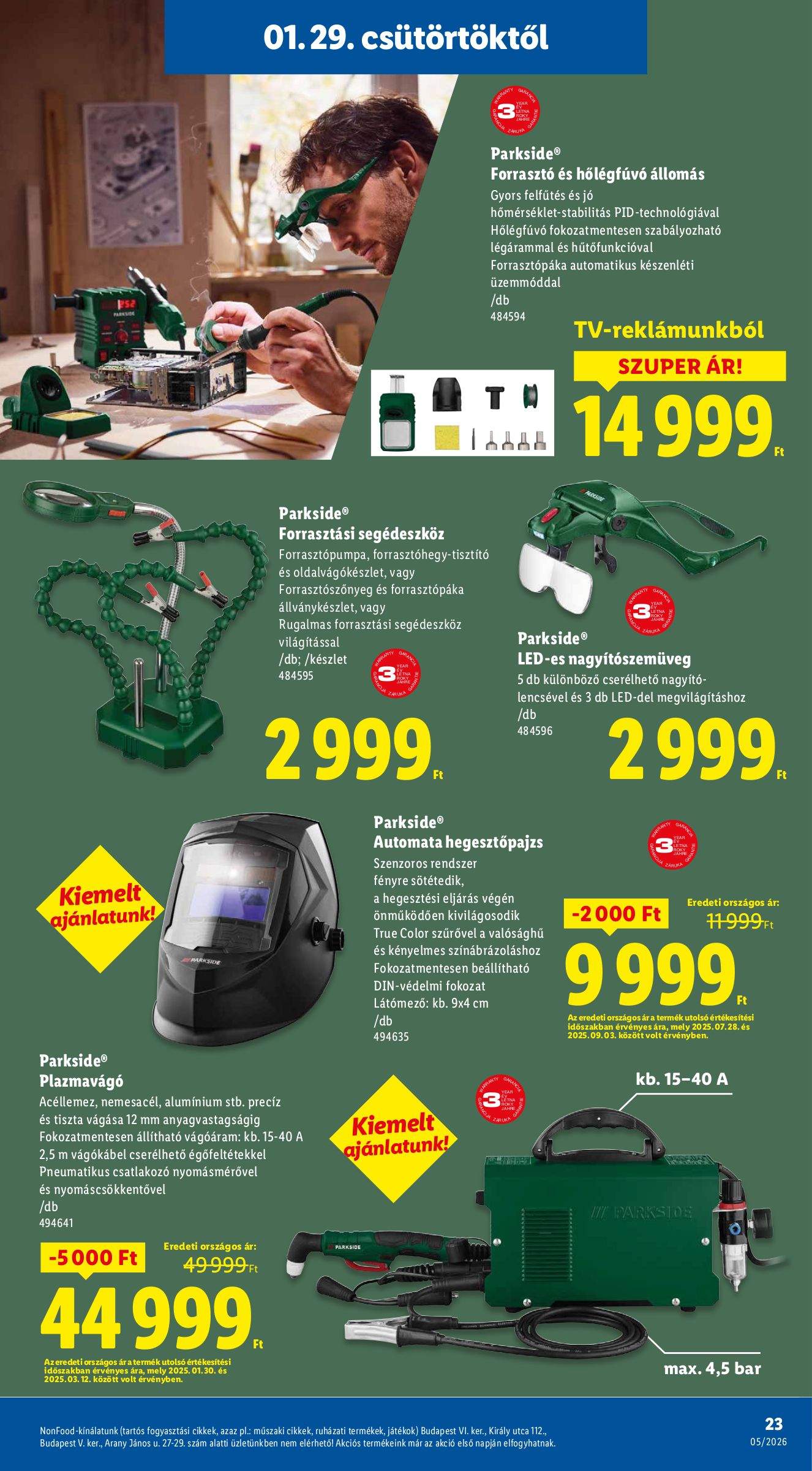 lidl - Lidl akciós újság, érvényes 01.29. - 02.04. - page: 23