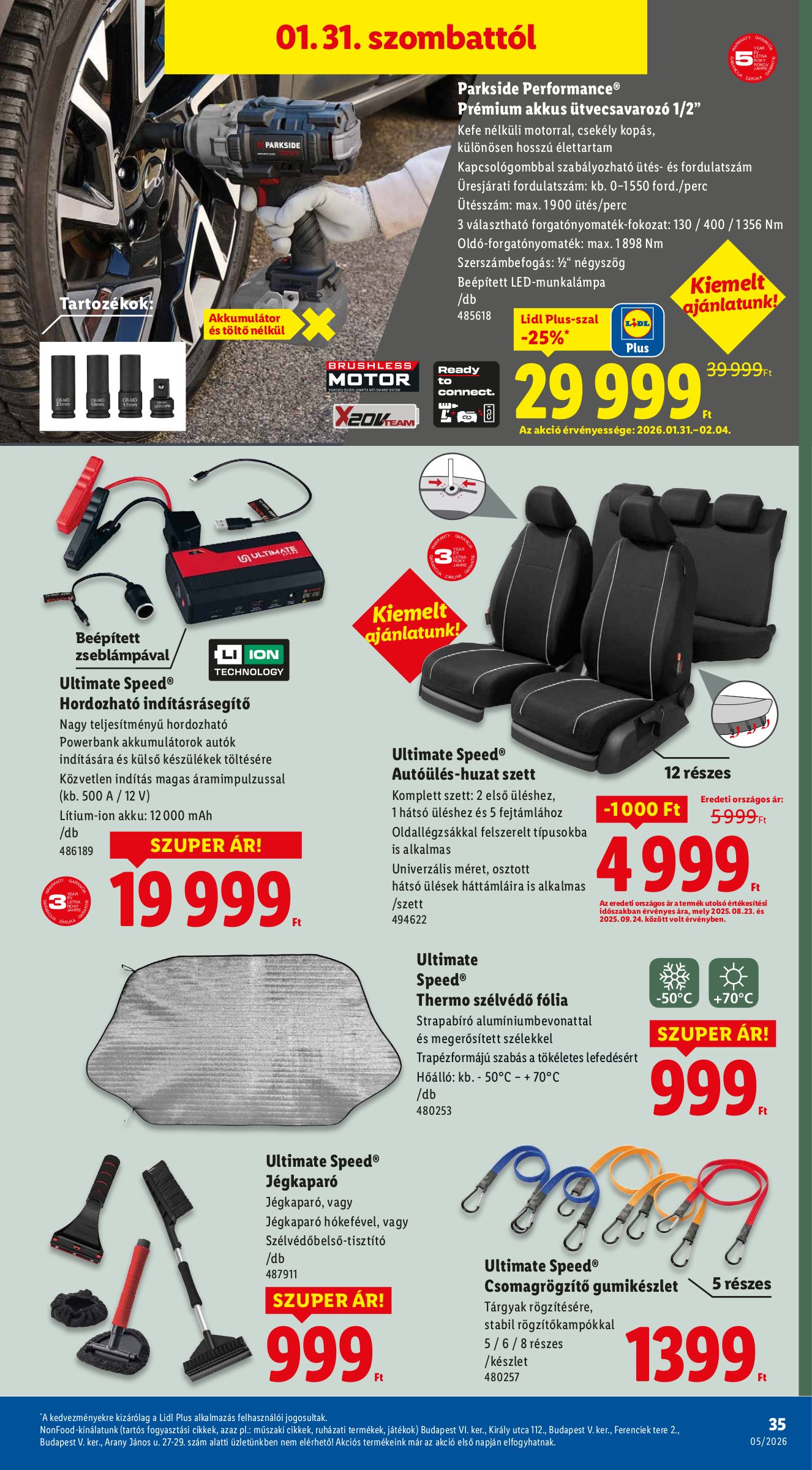 lidl - Lidl akciós újság, érvényes 01.29. - 02.04. - page: 35