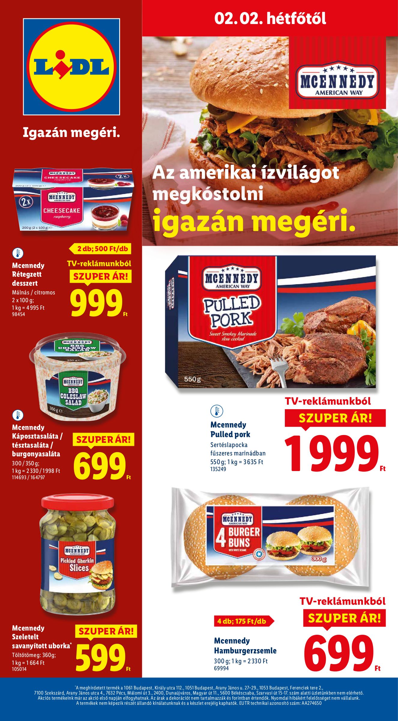 lidl - Lidl akciós újság, érvényes 01.29. - 02.04. - page: 54