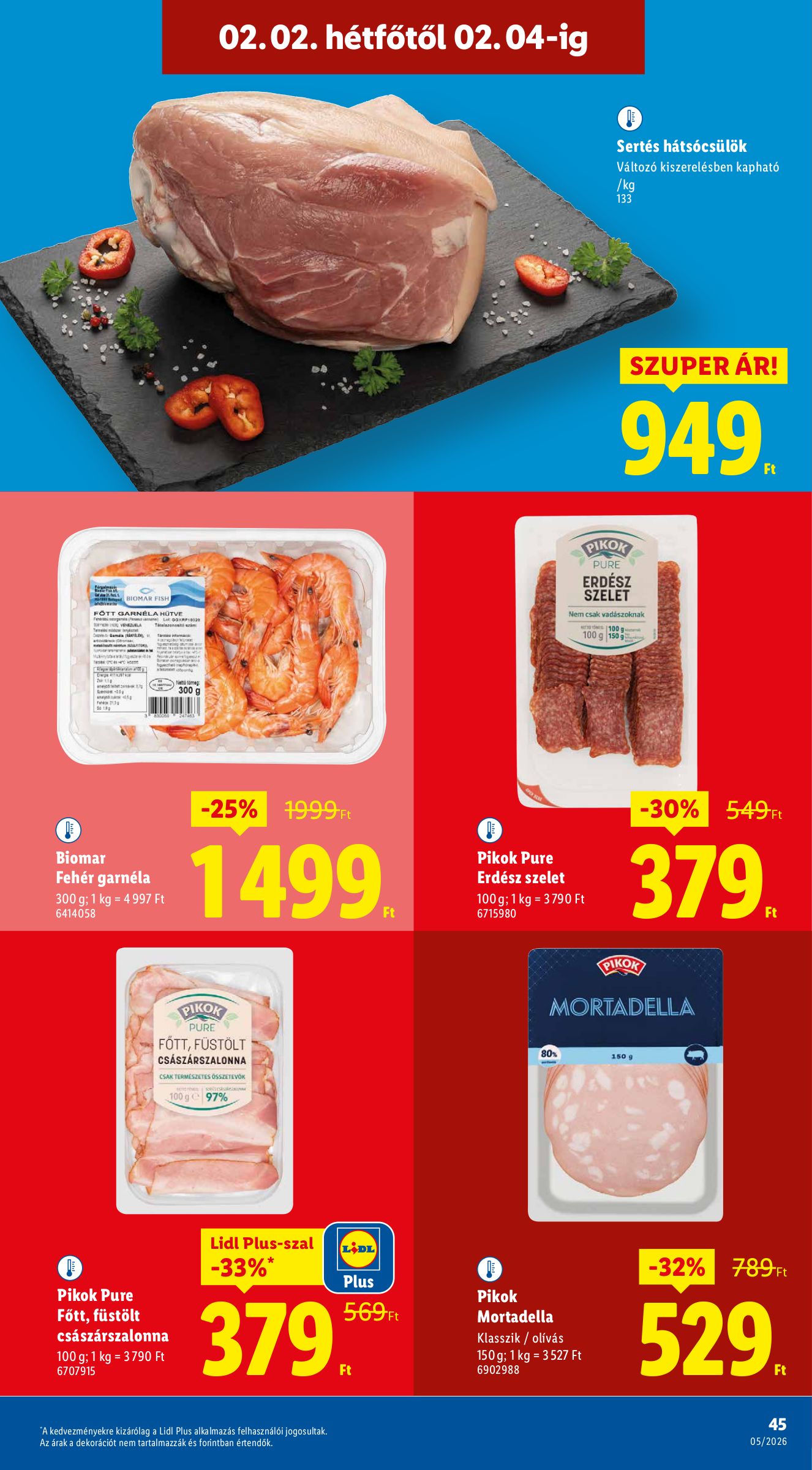 lidl - Lidl akciós újság, érvényes 01.29. - 02.04. - page: 45