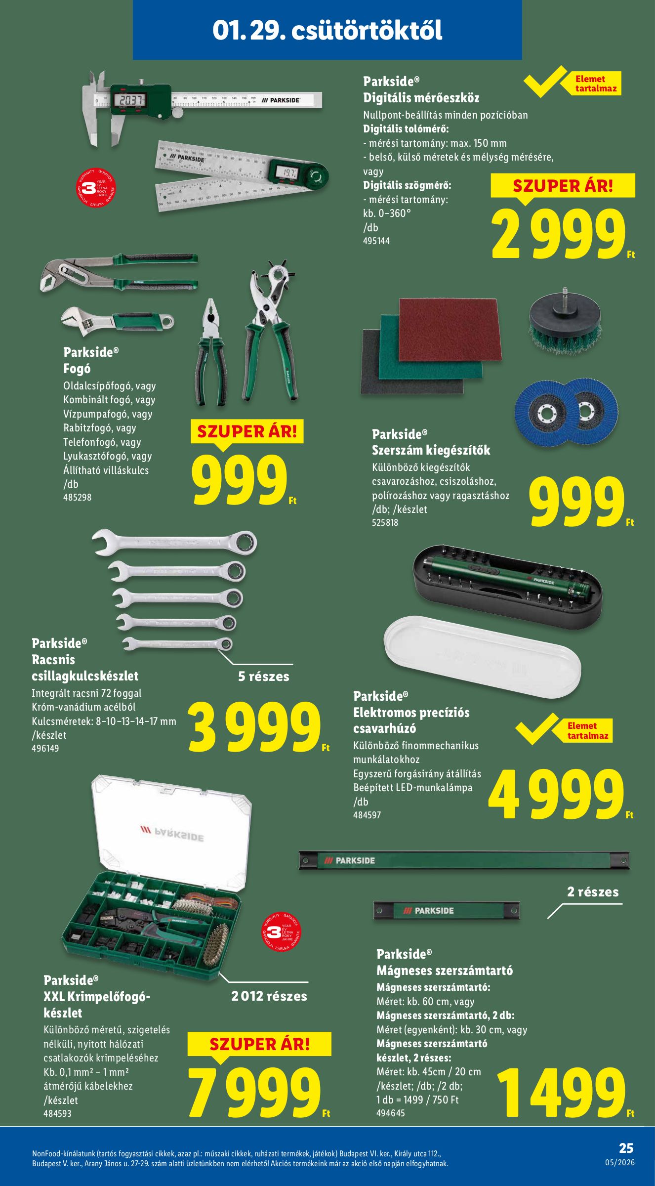 lidl - Lidl akciós újság, érvényes 01.29. - 02.04. - page: 25