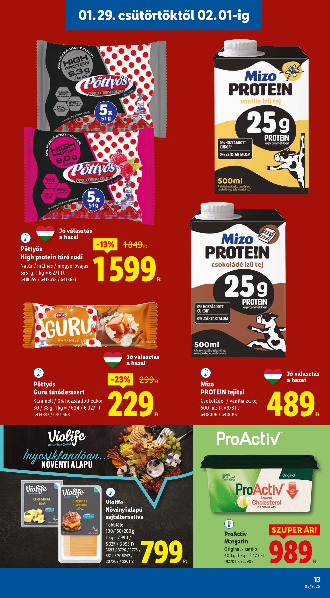 lidl - Lidl akciós újság, érvényes 01.29. - 02.04. - page: 13