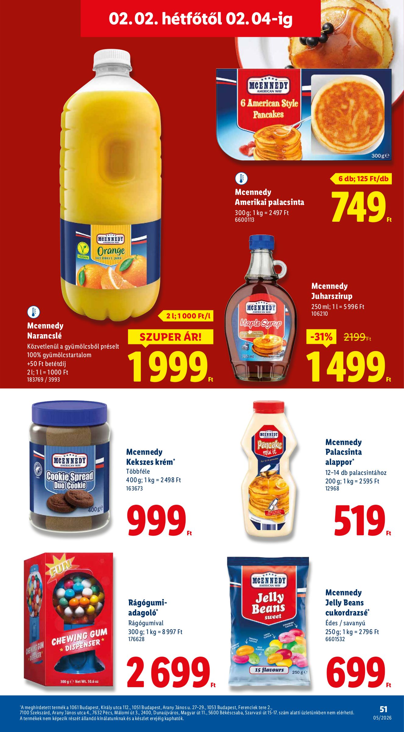 lidl - Lidl akciós újság, érvényes 01.29. - 02.04. - page: 51