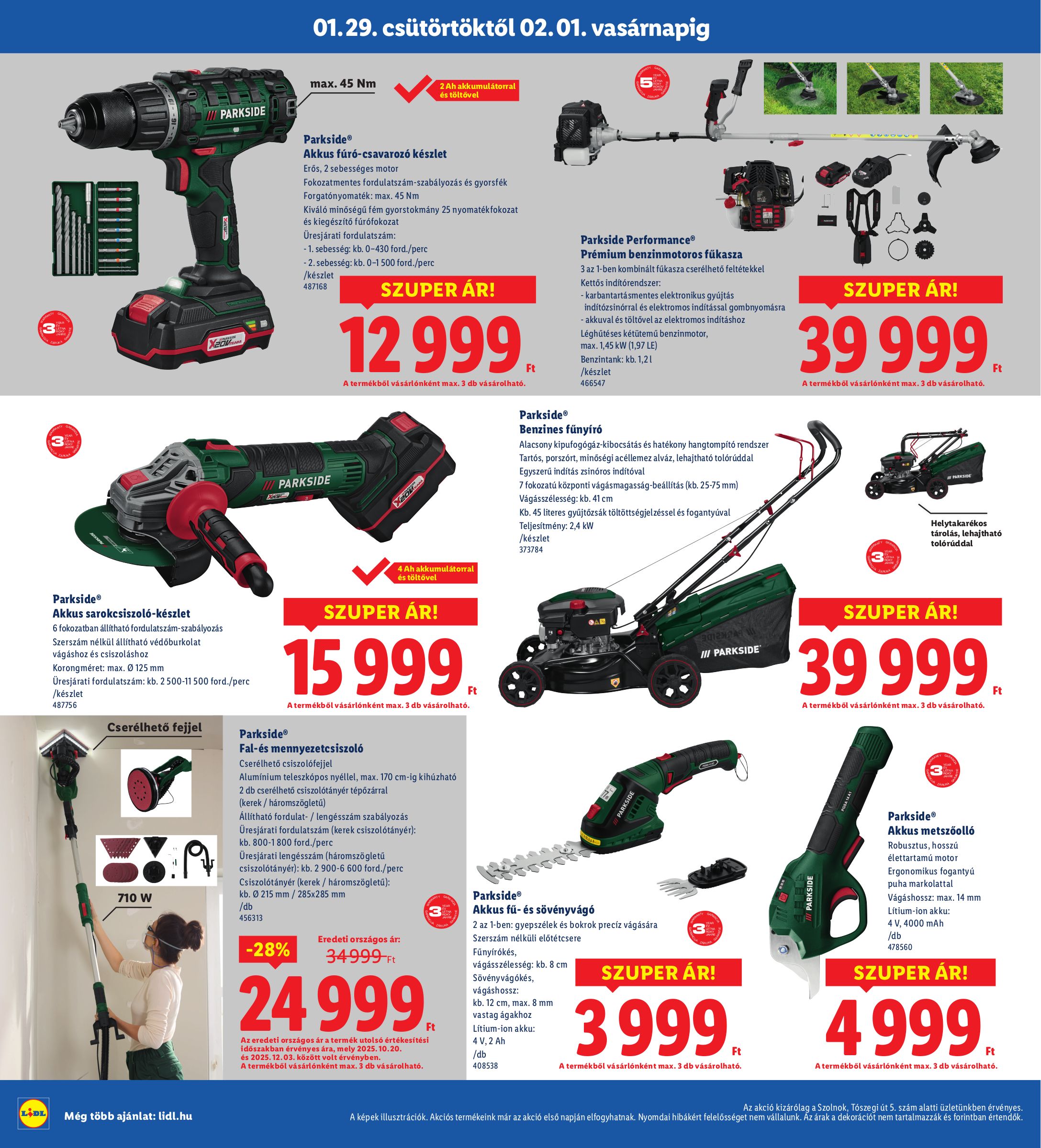 lidl - Lidl - Szolnok akciós újság, érvényes 01.29. - 02.01. - page: 10