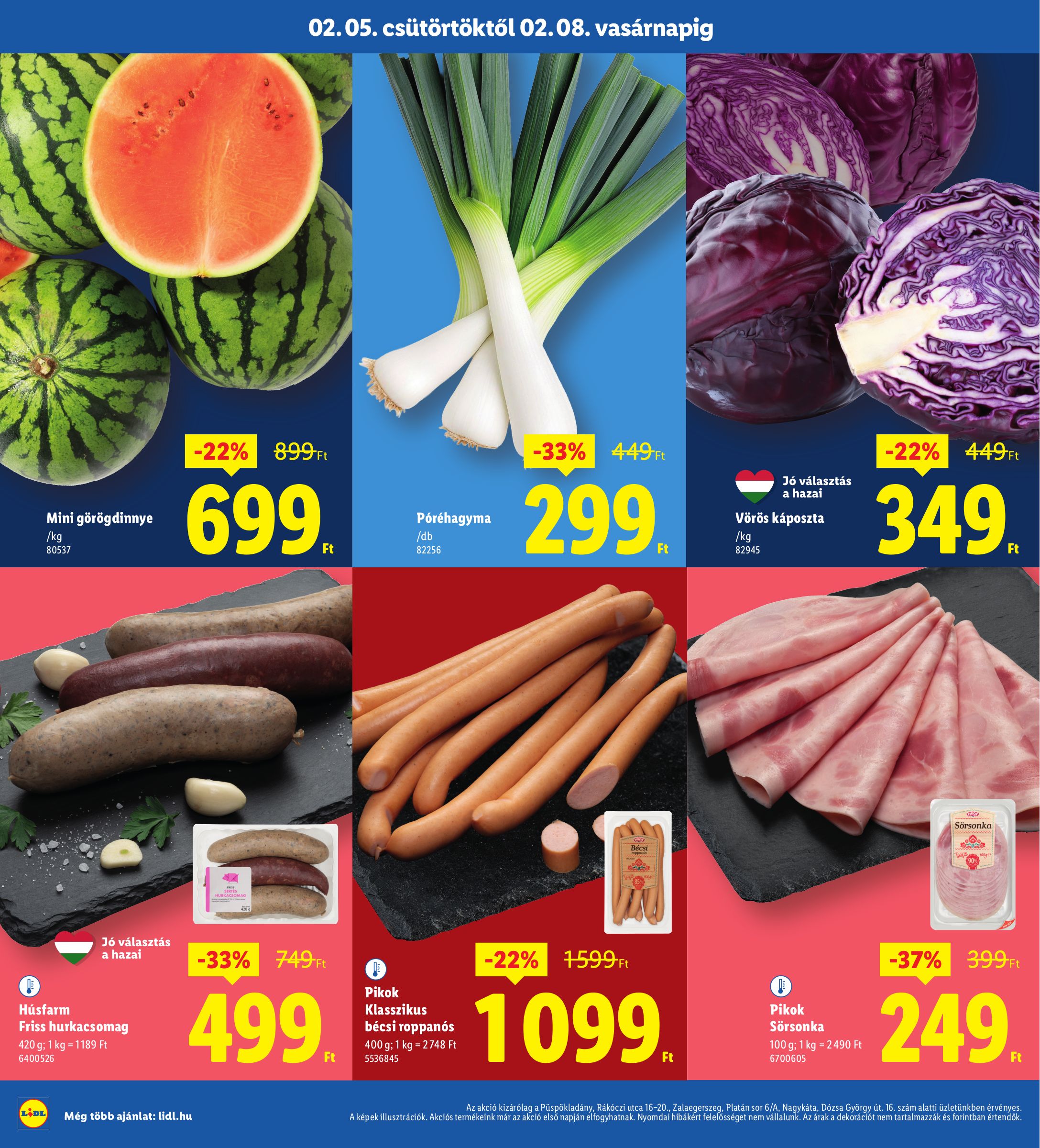 lidl - Lidl - Regionális akciók akciós újság, érvényes 2026.02.05. - 2026.02.08. - page: 2