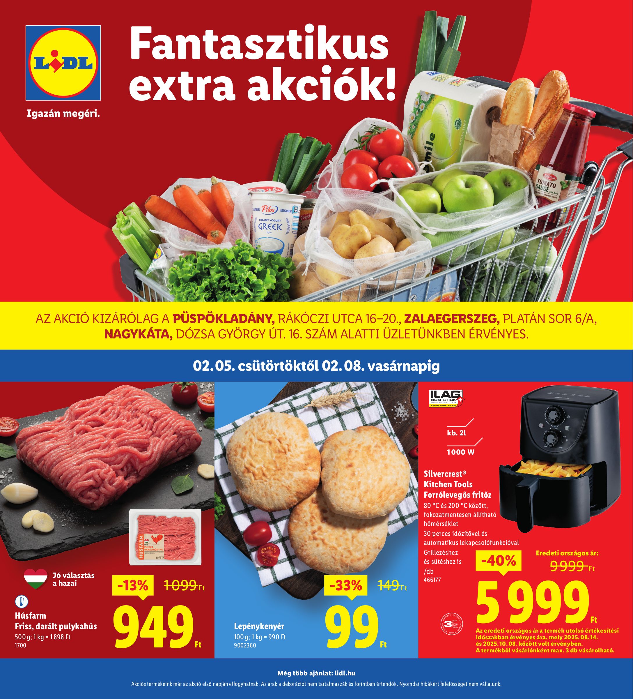 lidl - Lidl - Regionális akciók akciós újság, érvényes 2026.02.05. - 2026.02.08.