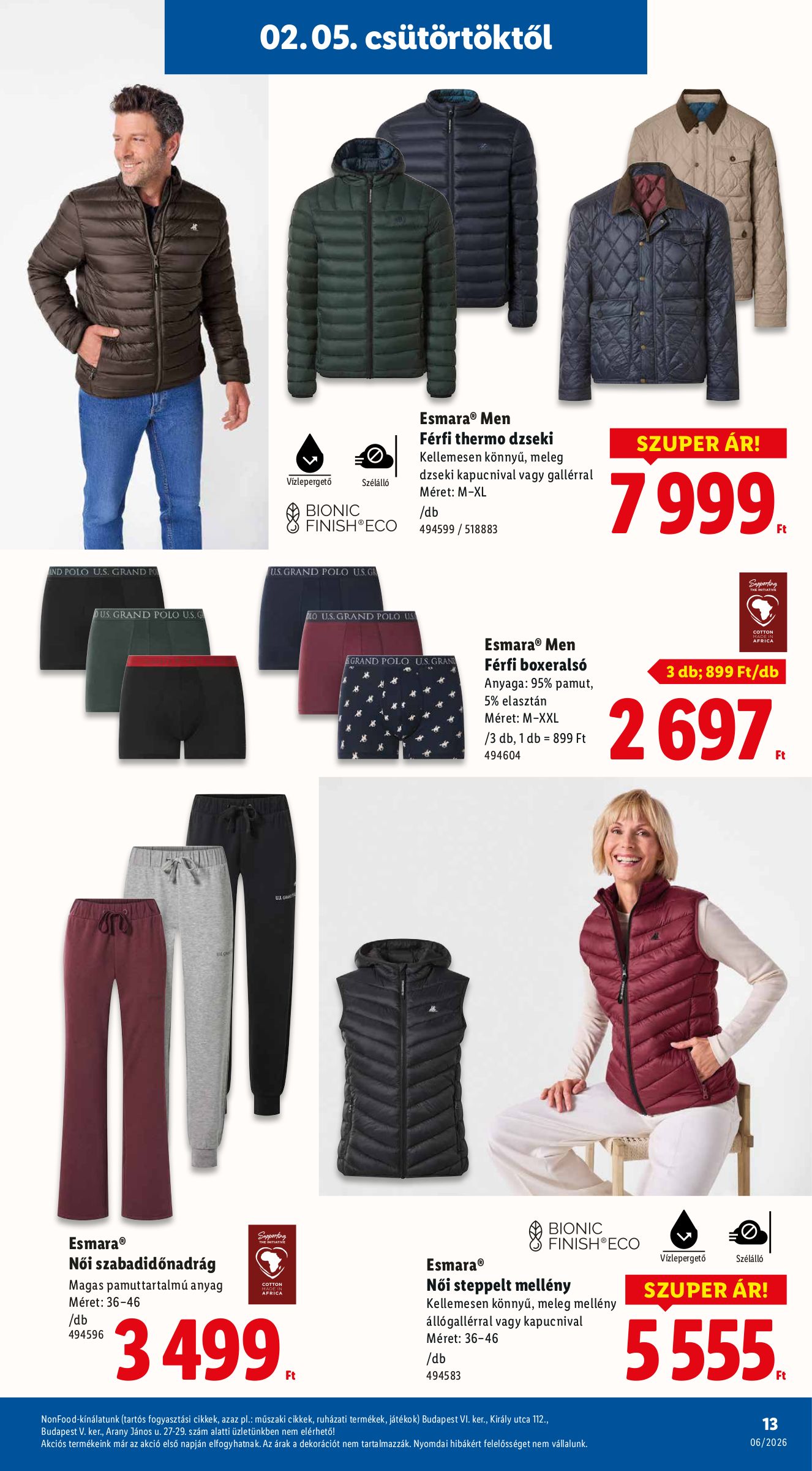 lidl - Lidl - Nonfood akciós újság, érvényes 2026.02.05. - 2026.02.11. - page: 13