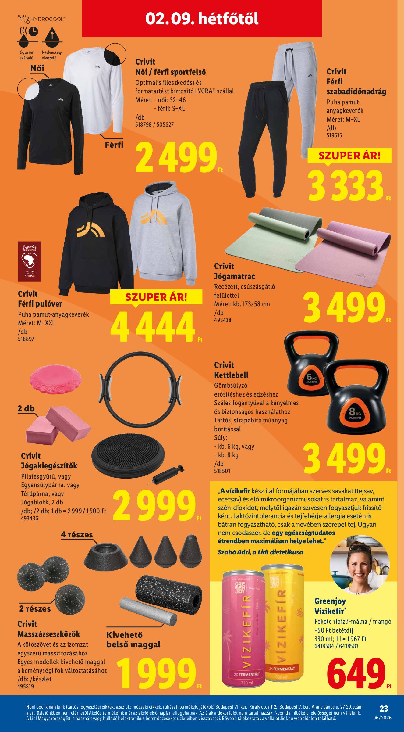 lidl - Lidl - Nonfood akciós újság, érvényes 2026.02.05. - 2026.02.11. - page: 23