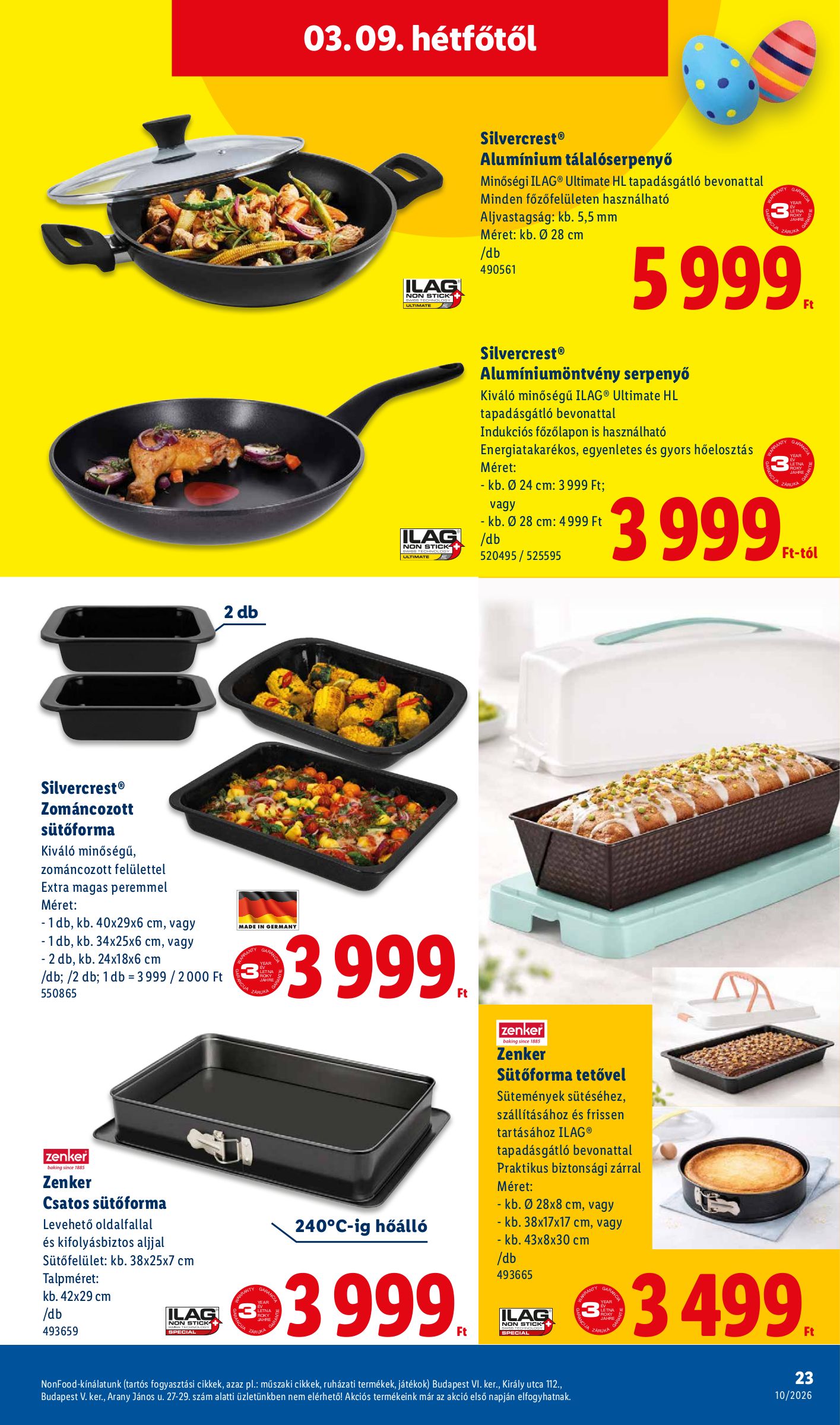 lidl - Lidl - Nonfood akciós újság, érvényes 2026.03.05. - 2026.03.11. - page: 23