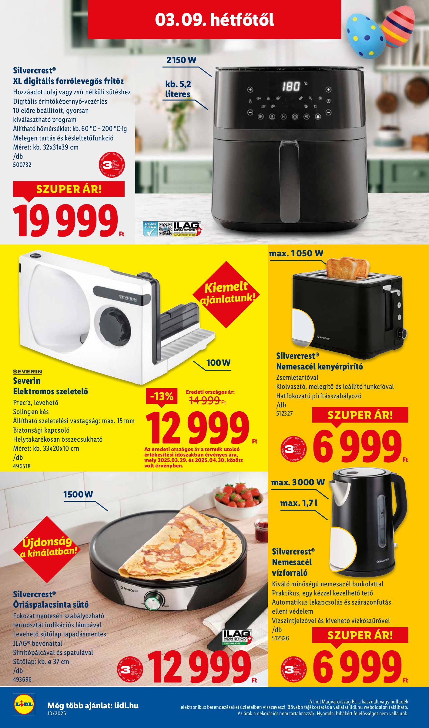 lidl - Lidl - Nonfood akciós újság, érvényes 2026.03.05. - 2026.03.11. - page: 22