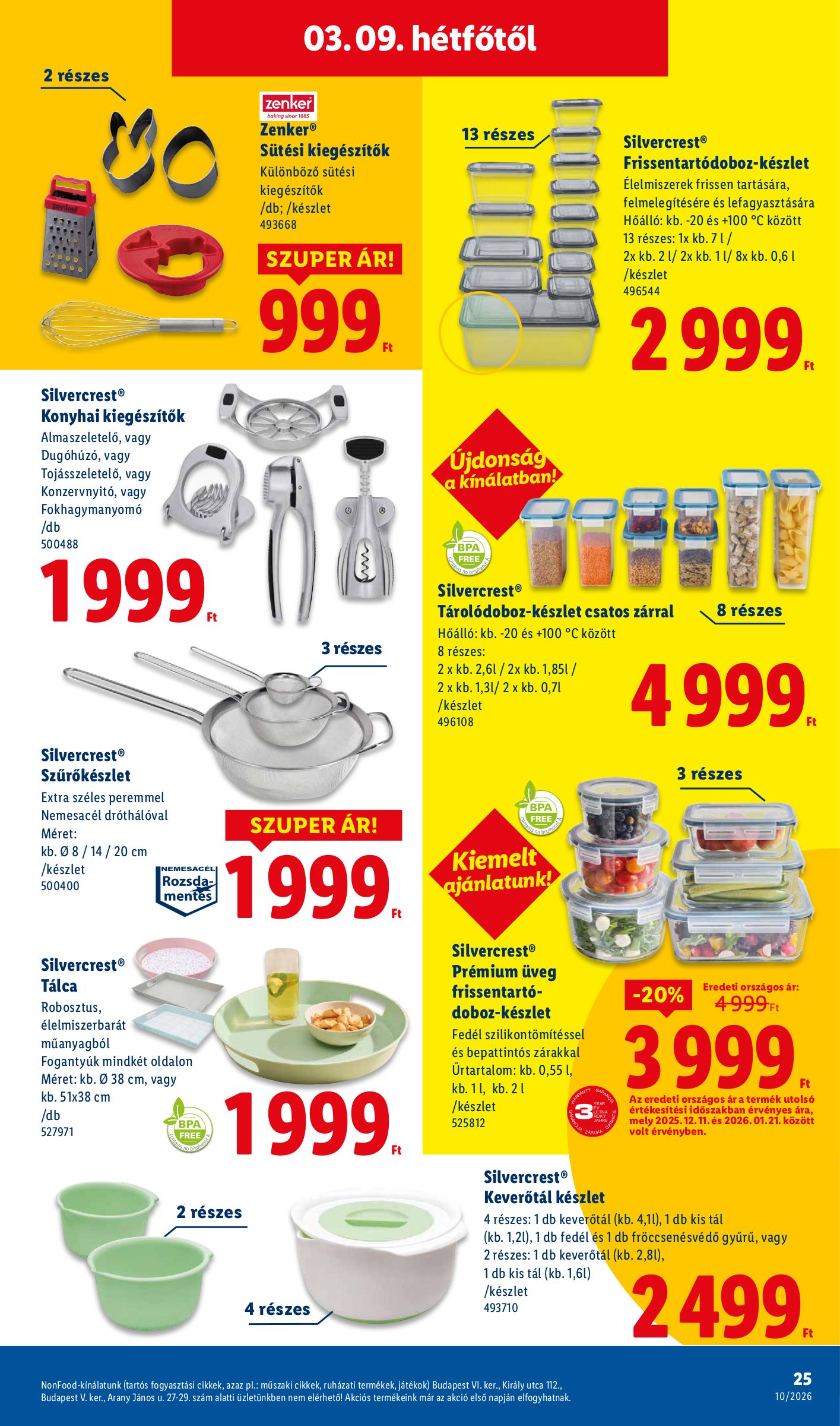 lidl - Lidl - Nonfood akciós újság, érvényes 2026.03.05. - 2026.03.11. - page: 25